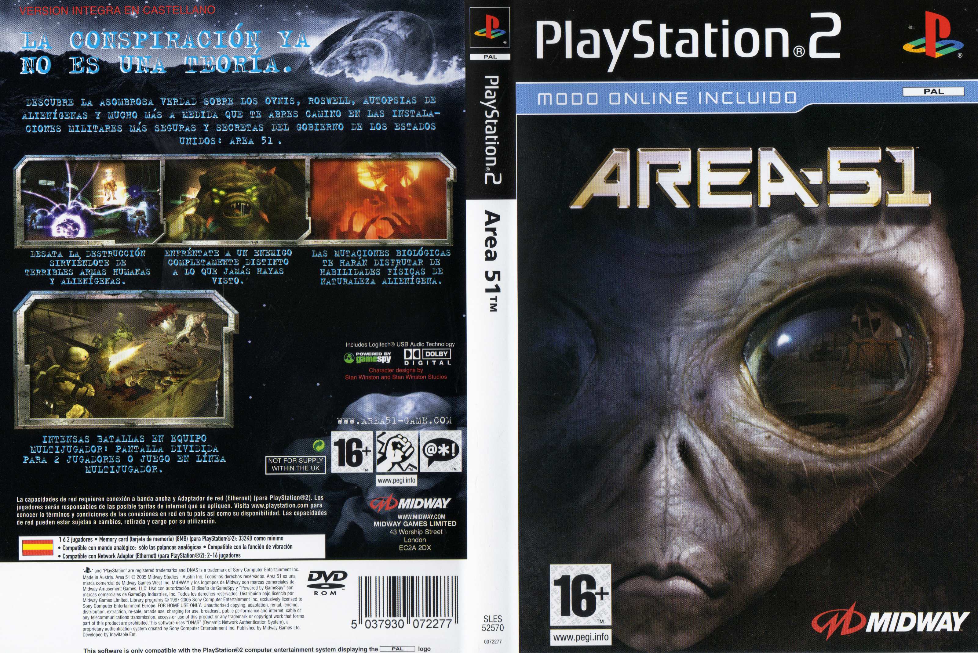 Area 51 PSX cover