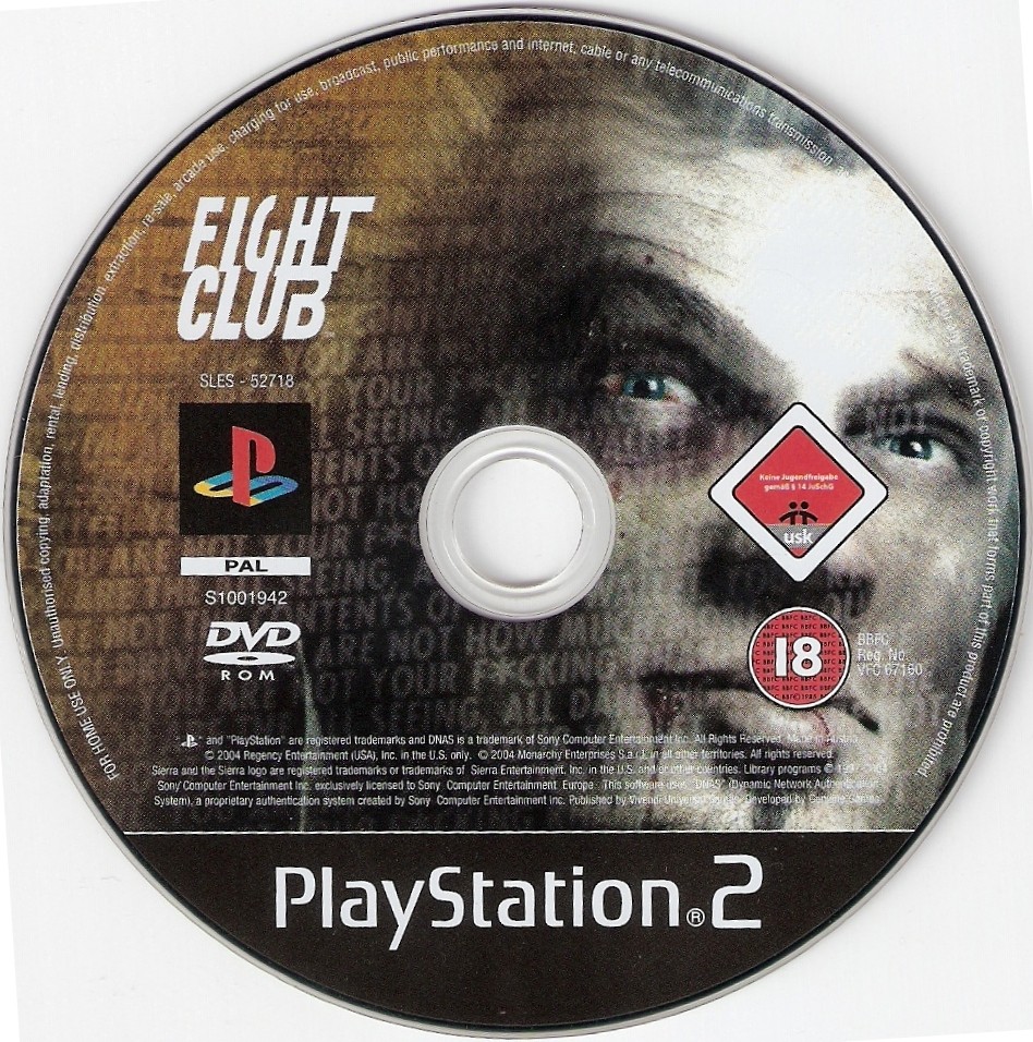 Fight Club PSX cover