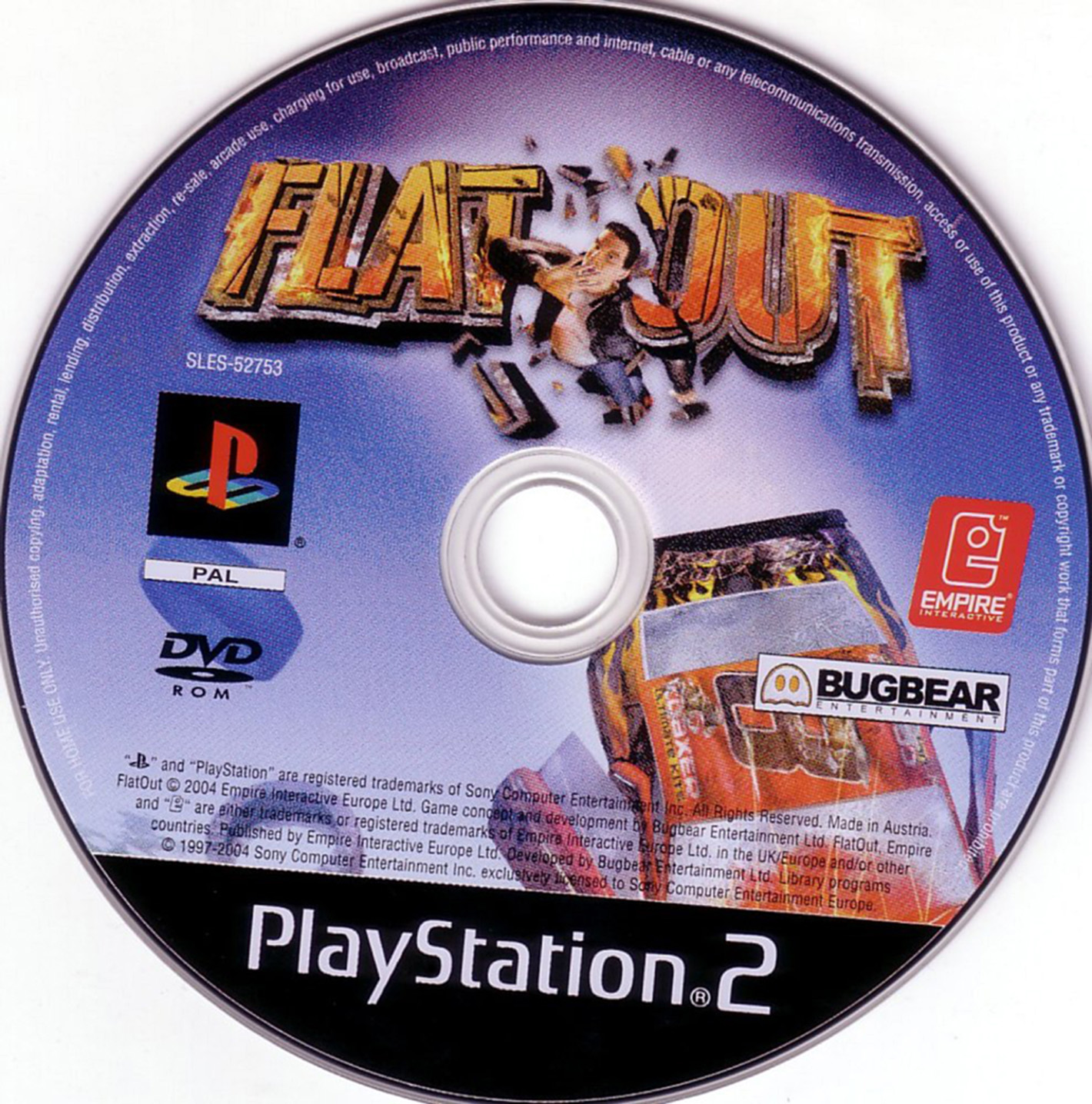 Flatout PSX cover