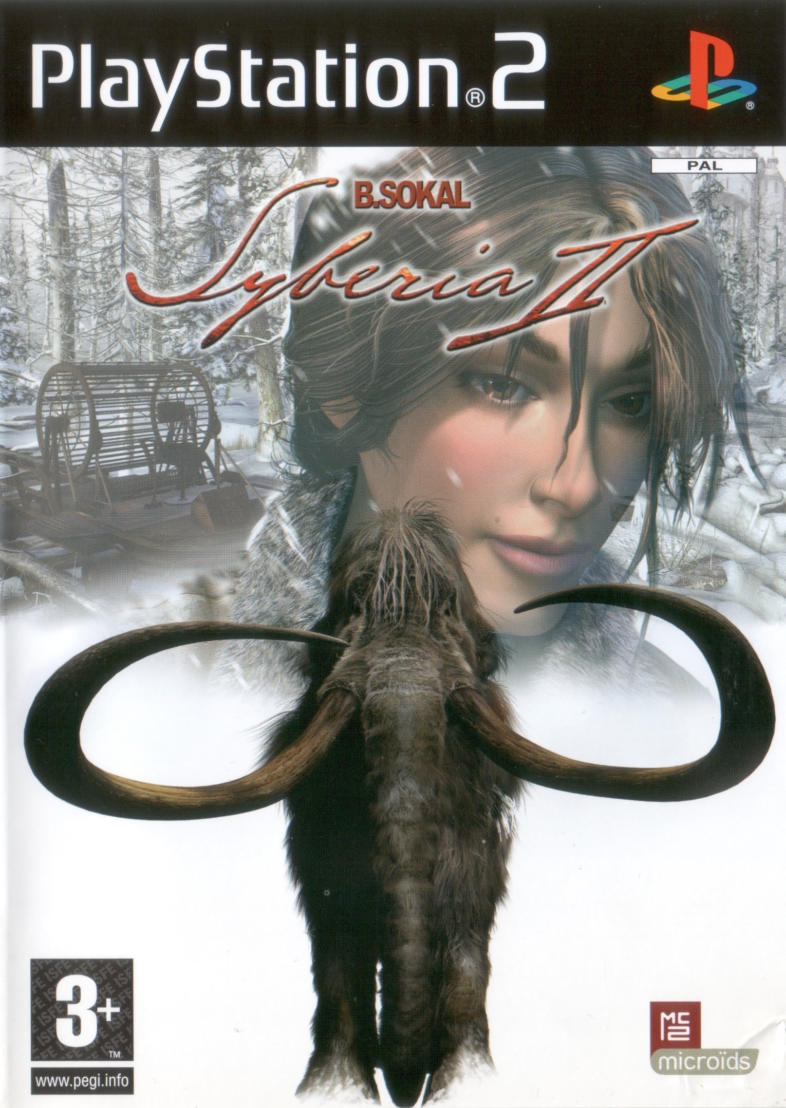 Syberia II PSX cover