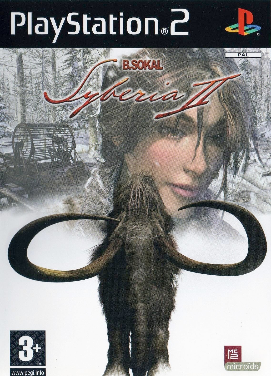 Syberia II PSX cover