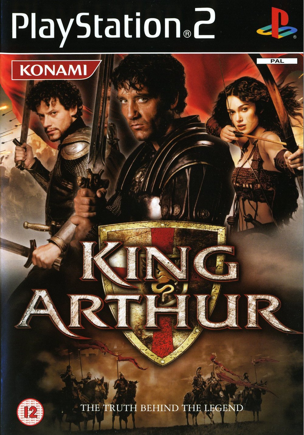 King Arthur PS2 cover