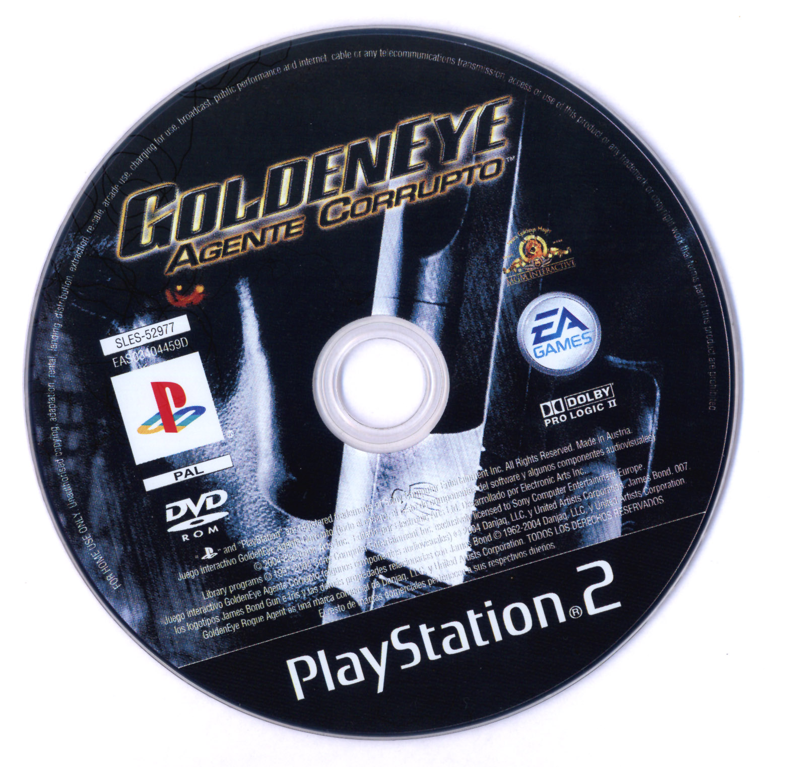 007 - Goldeneye - Agente Corrupto PSX cover