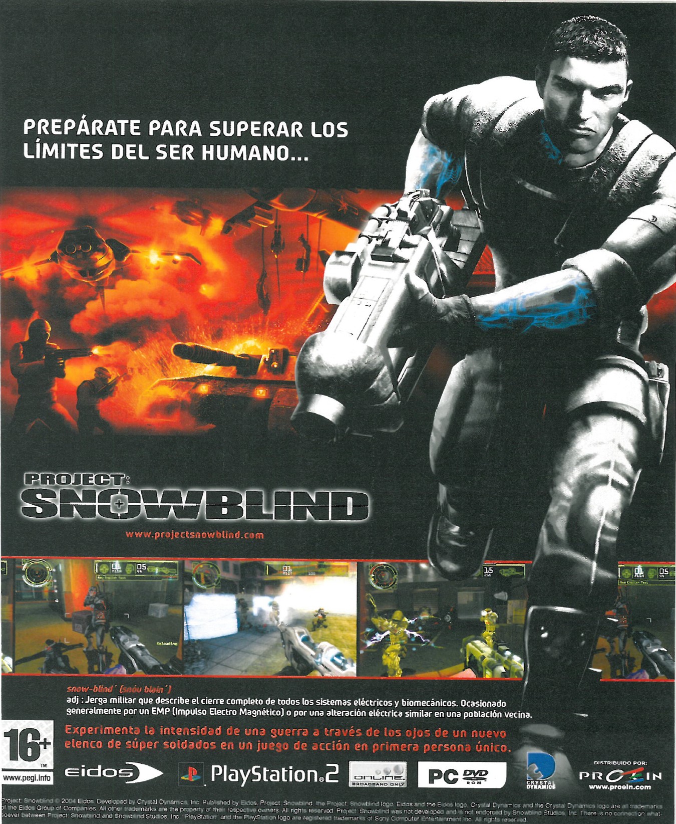 Project Snowblind PS2 cover