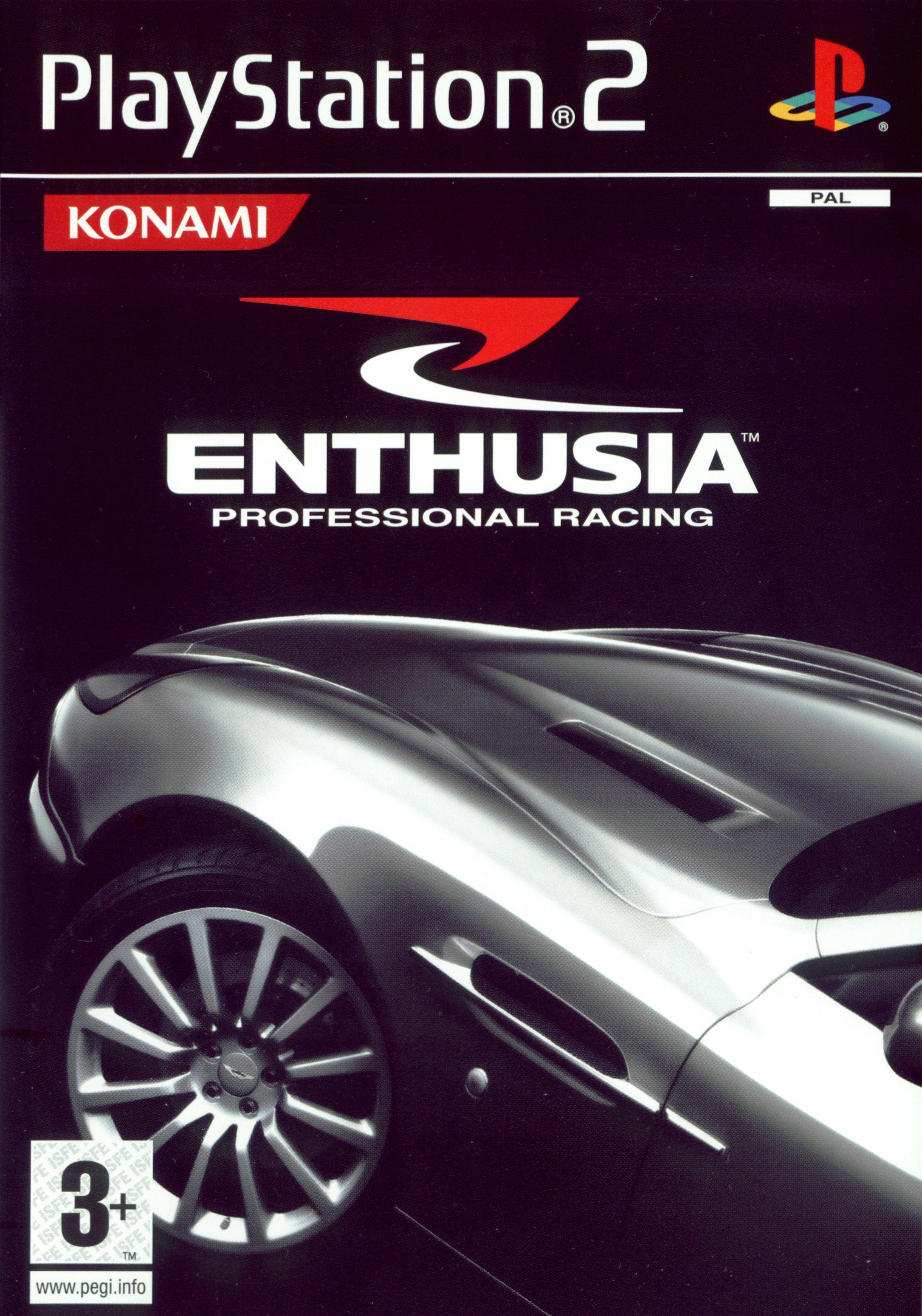 Enthusia Professional Racing PSX cover
