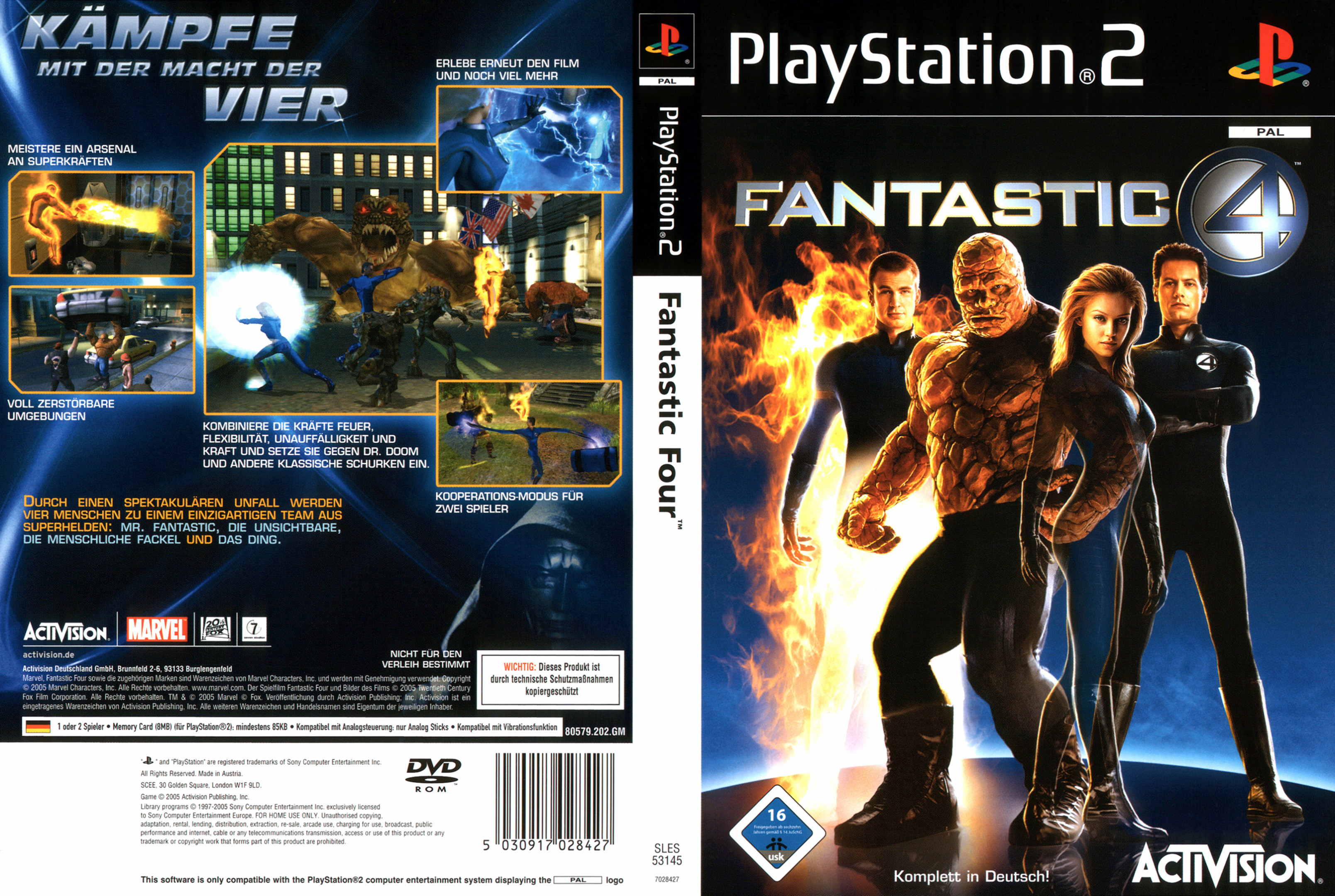Fantastic 4 PSX cover