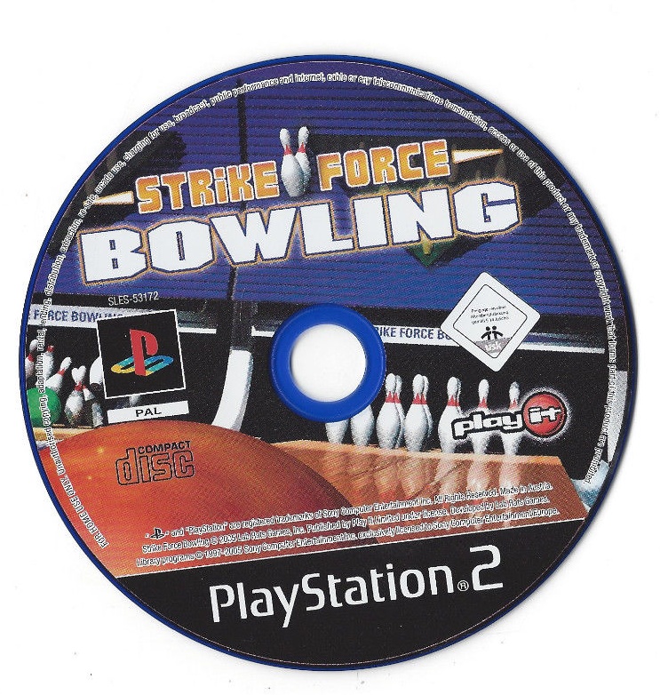 Strike Force Bowling PS2 cover
