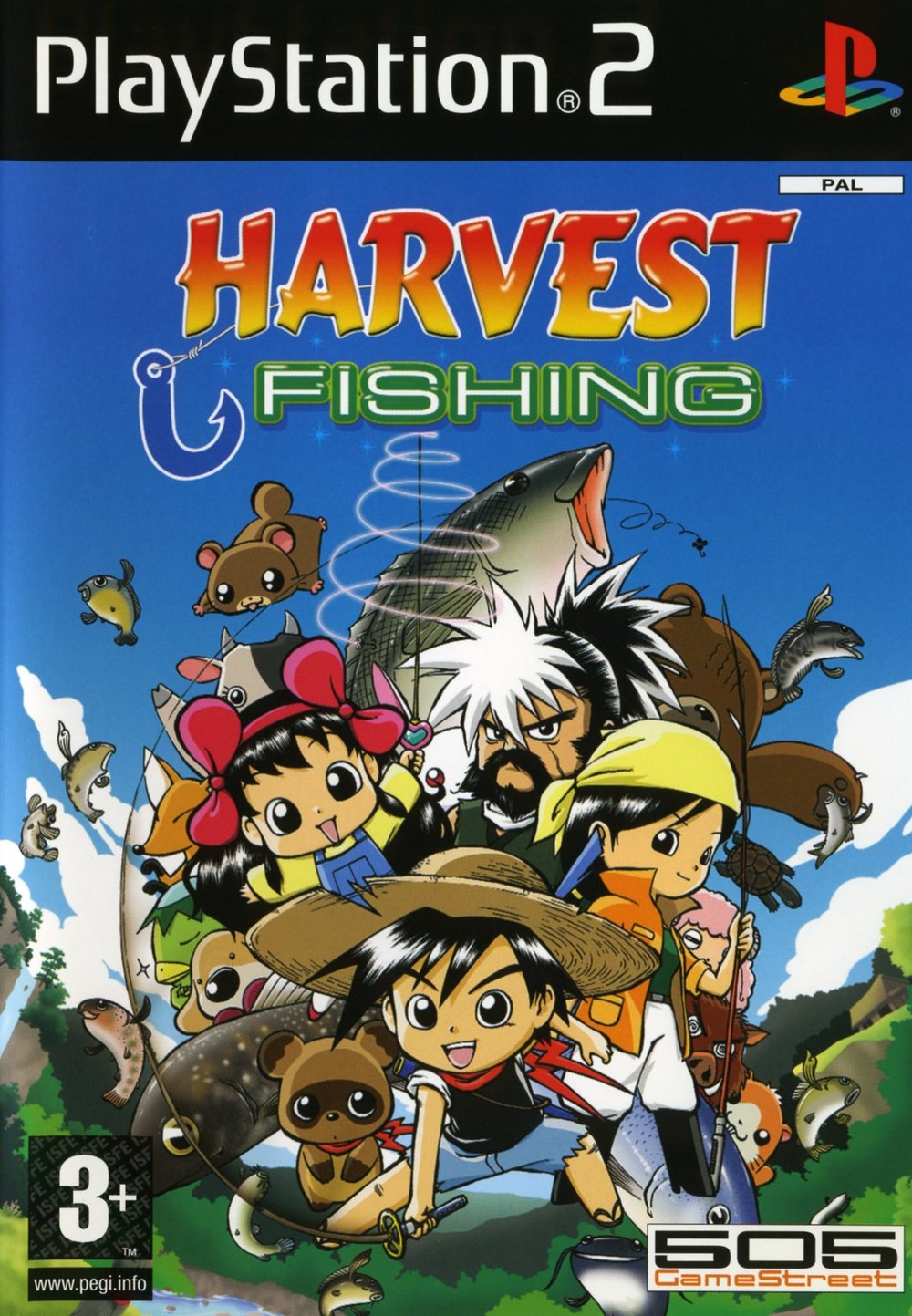 Harvest Fishing PSX cover