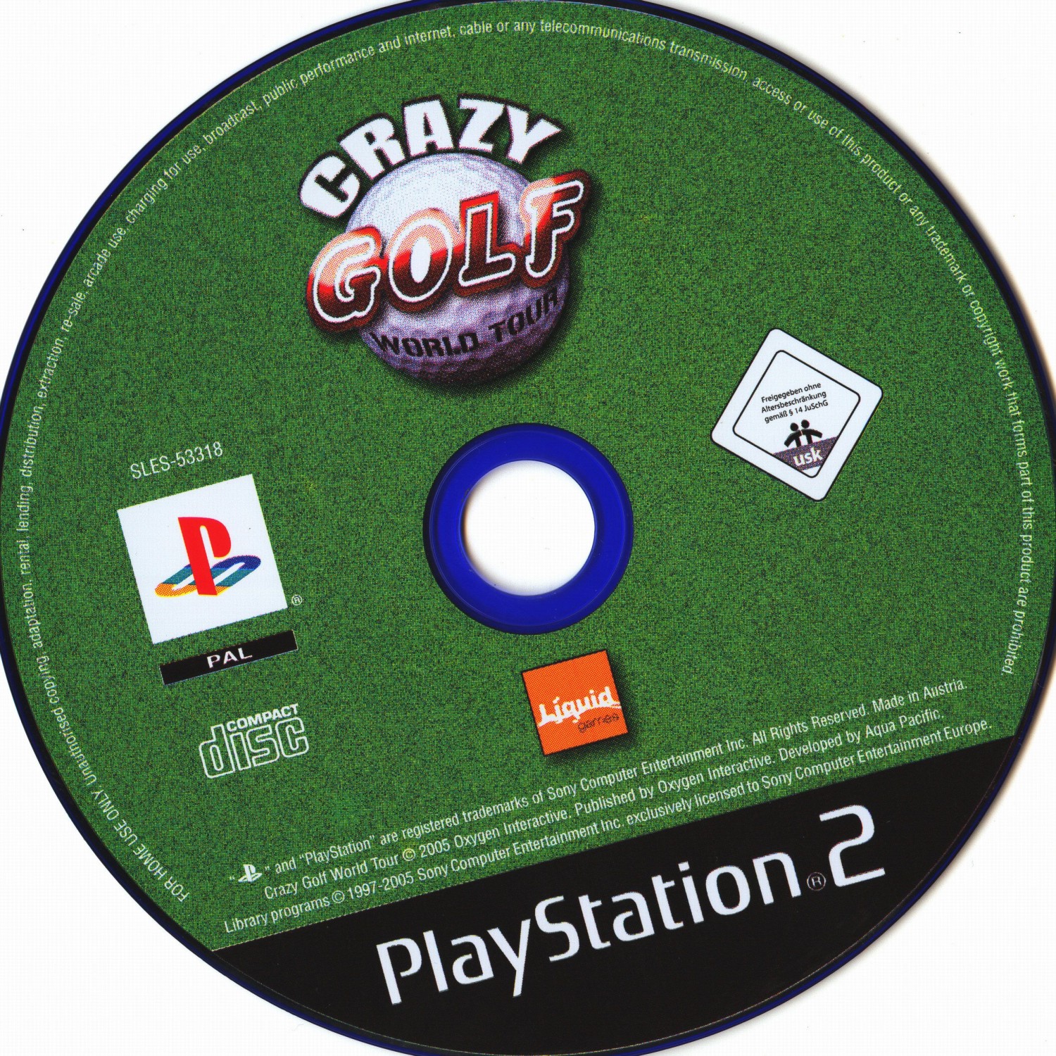 Crazy Golf World Tour PSX cover