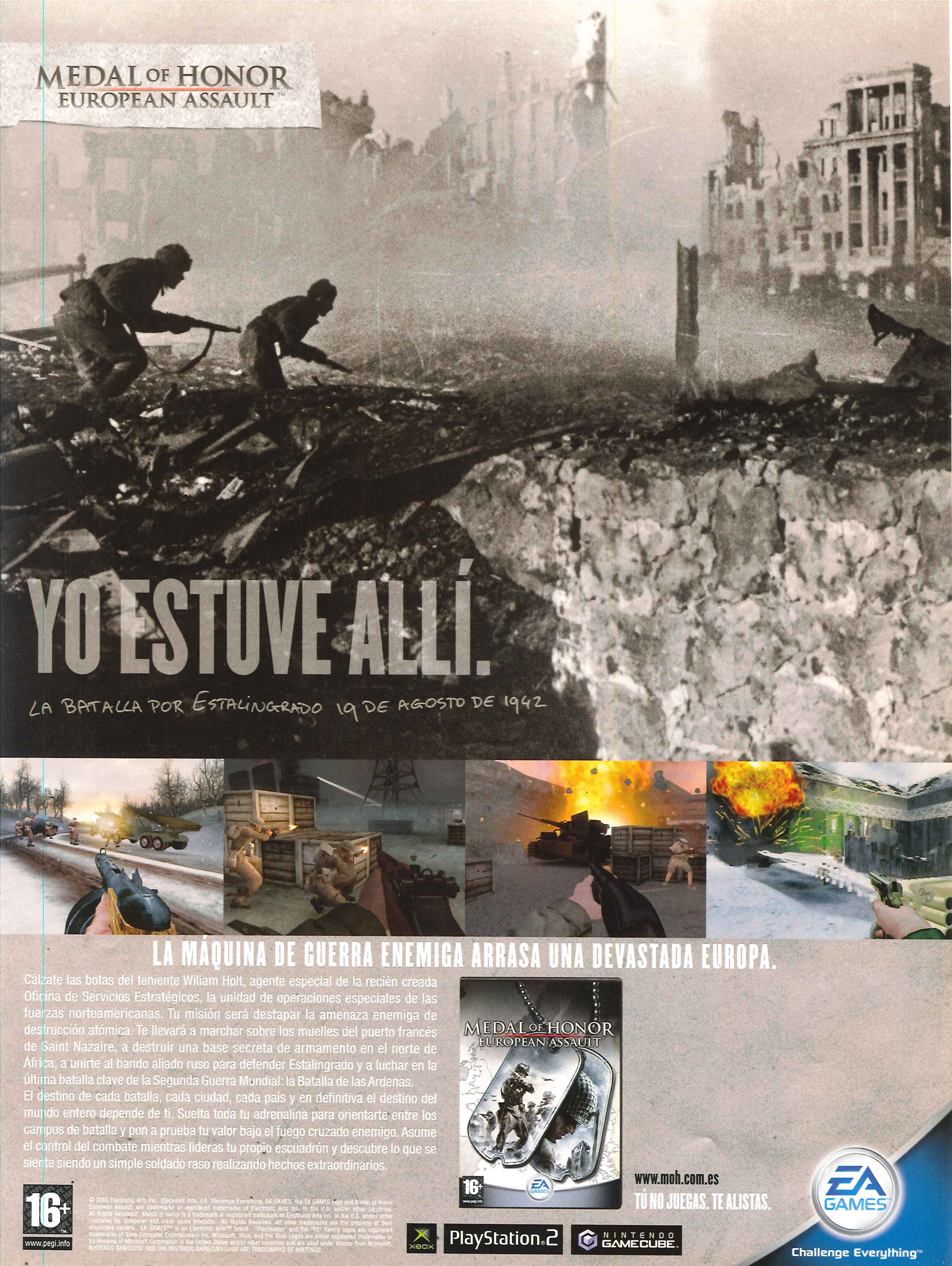 Medal of Honor - European Assault PS2 cover