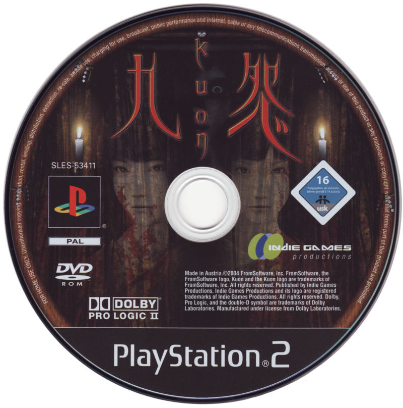 Kuon PS2 cover