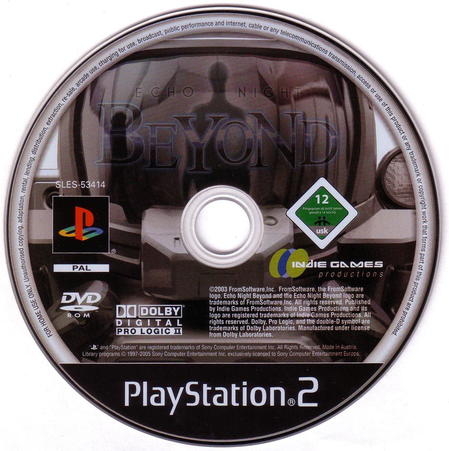 Echo Night Beyond PSX cover