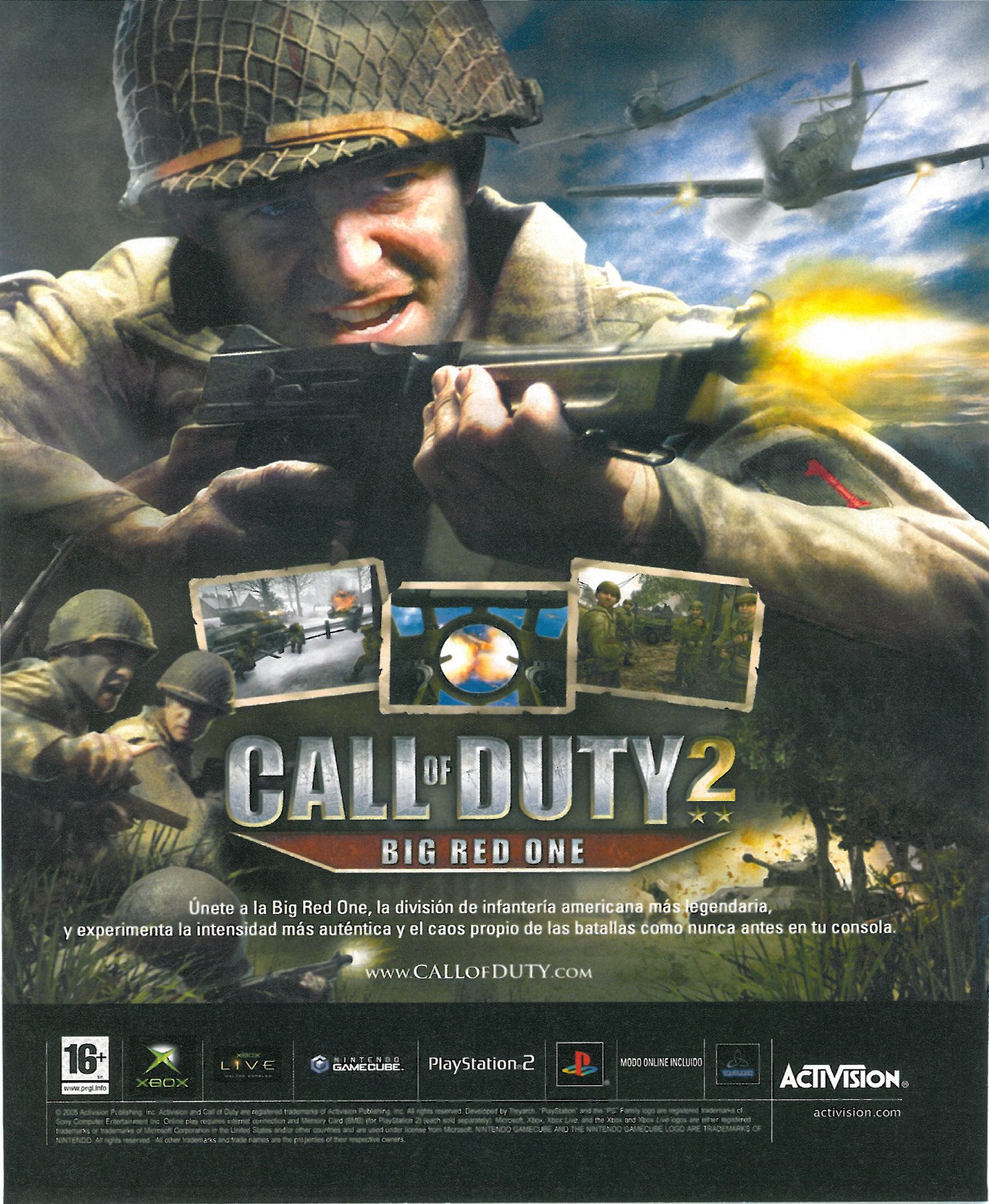 Call of Duty 2 - Big Red One PSX cover