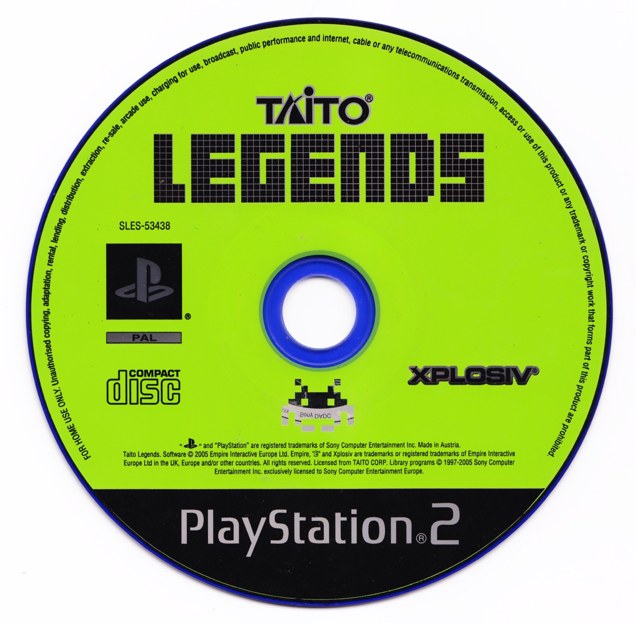 Taito Legends PS2 cover