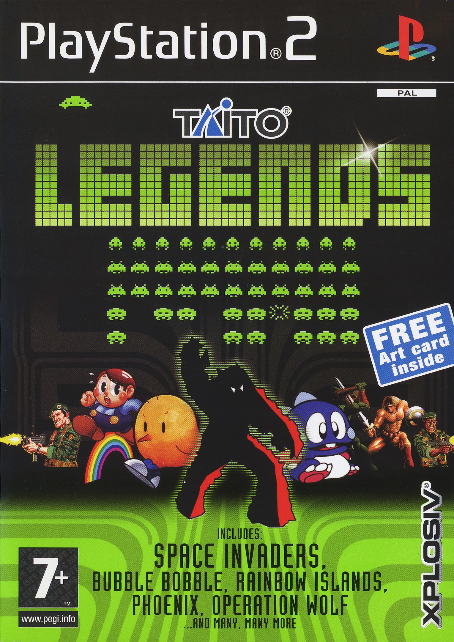 Taito Legends PS2 cover