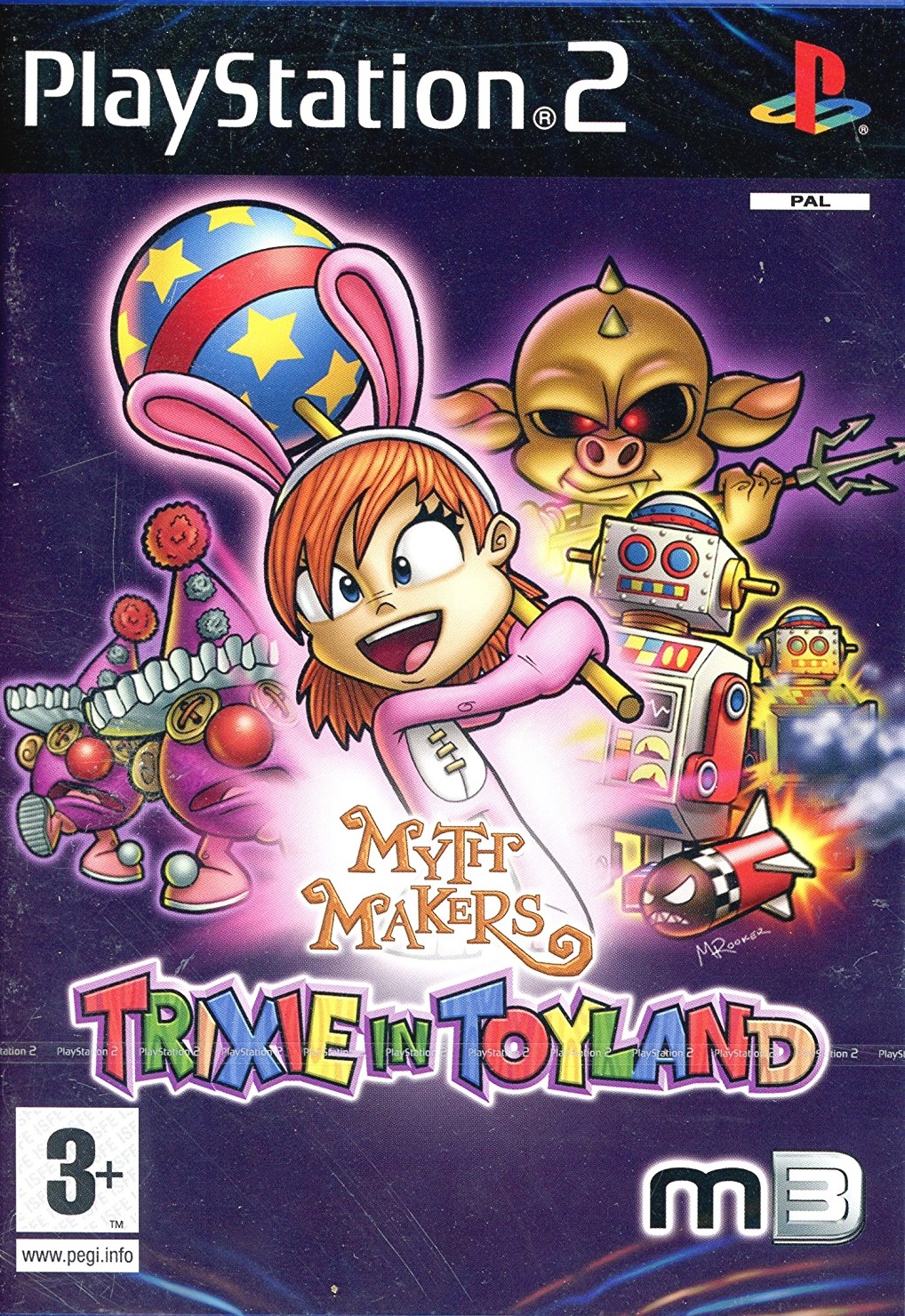 Myth Makers - Trixie in Toyland PS2 cover