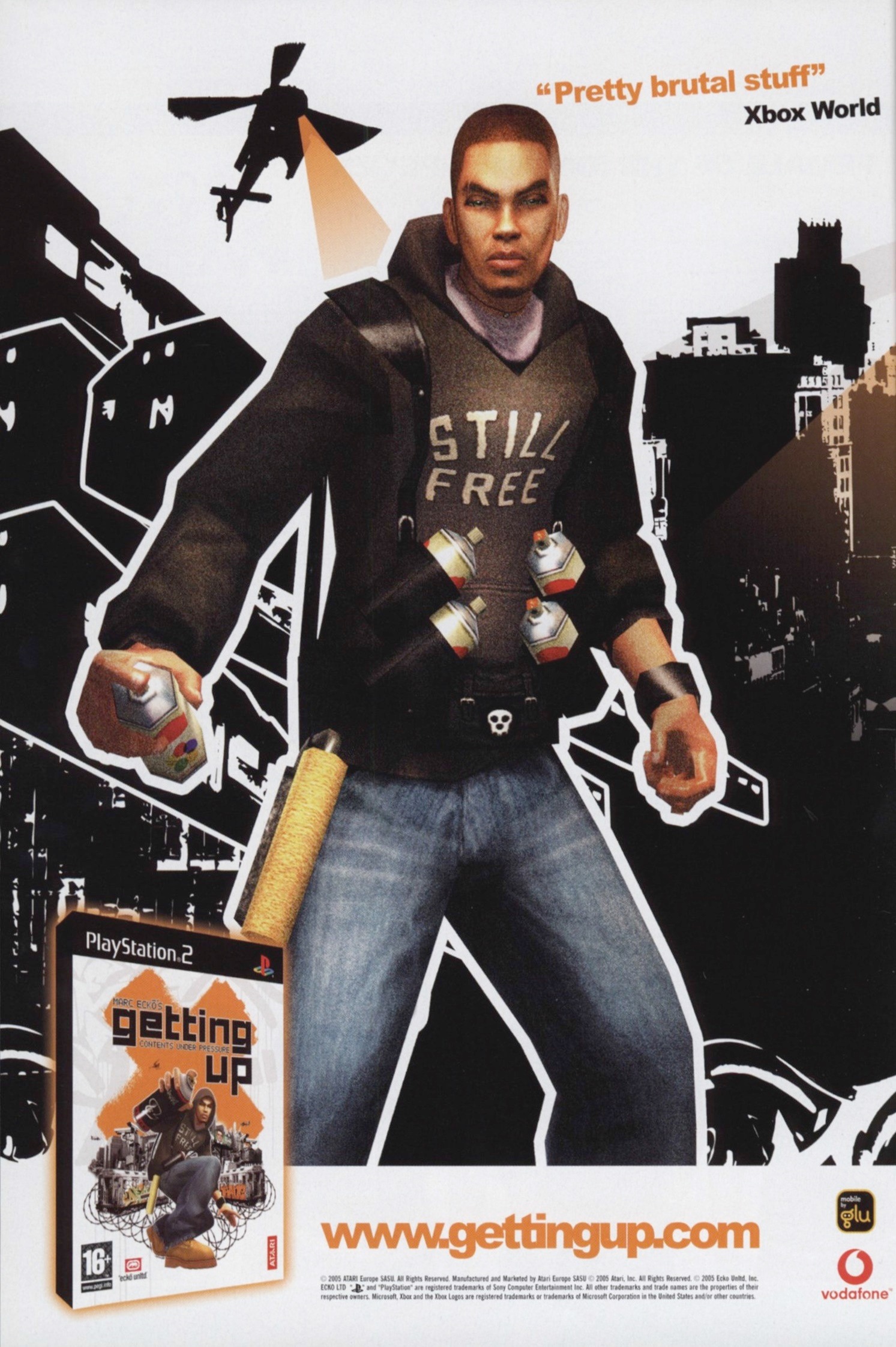 Marc Ecko's Getting Up - Content Under Pressure PS2 cover