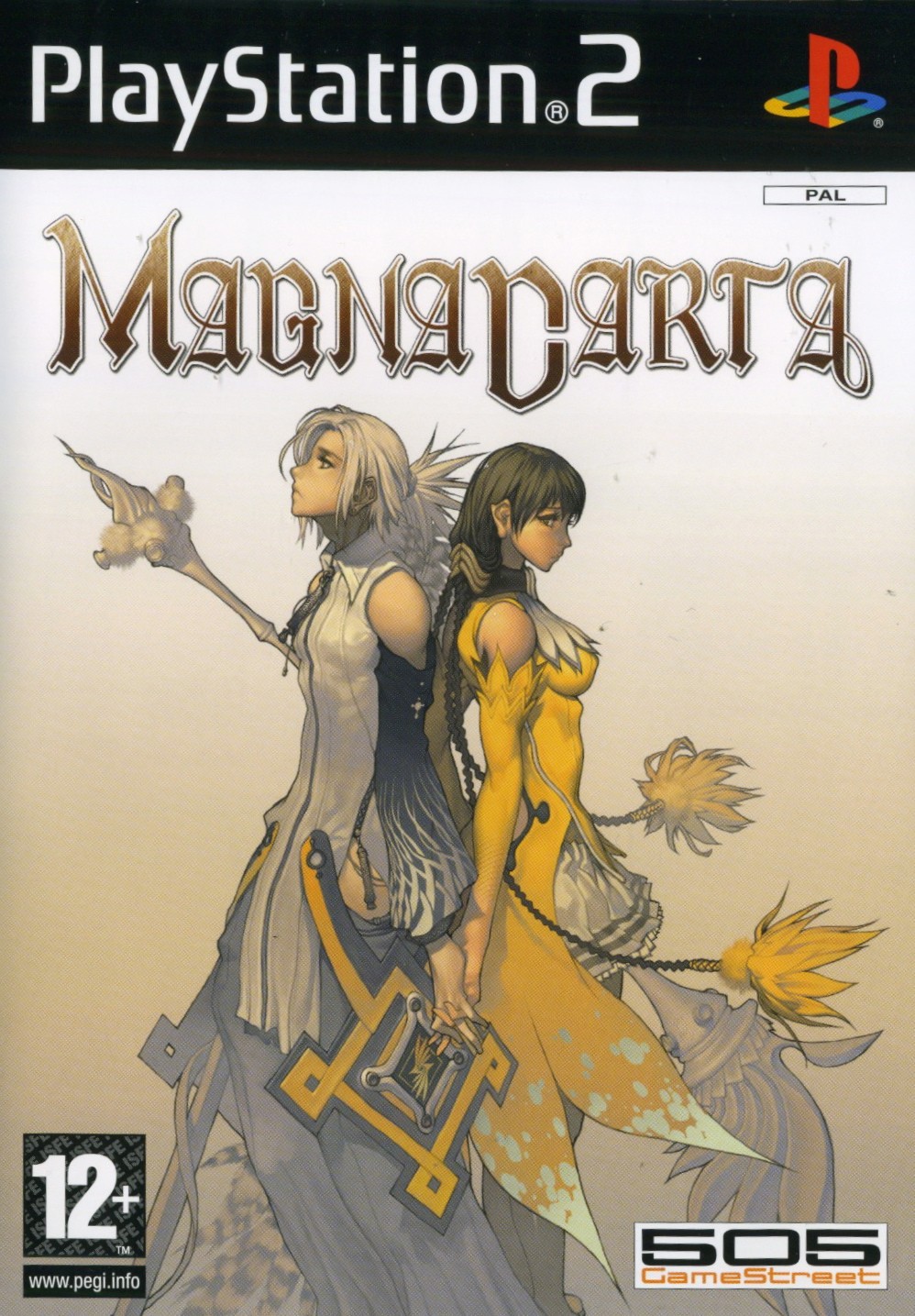 Magna Carta - Tears of Blood PS2 cover