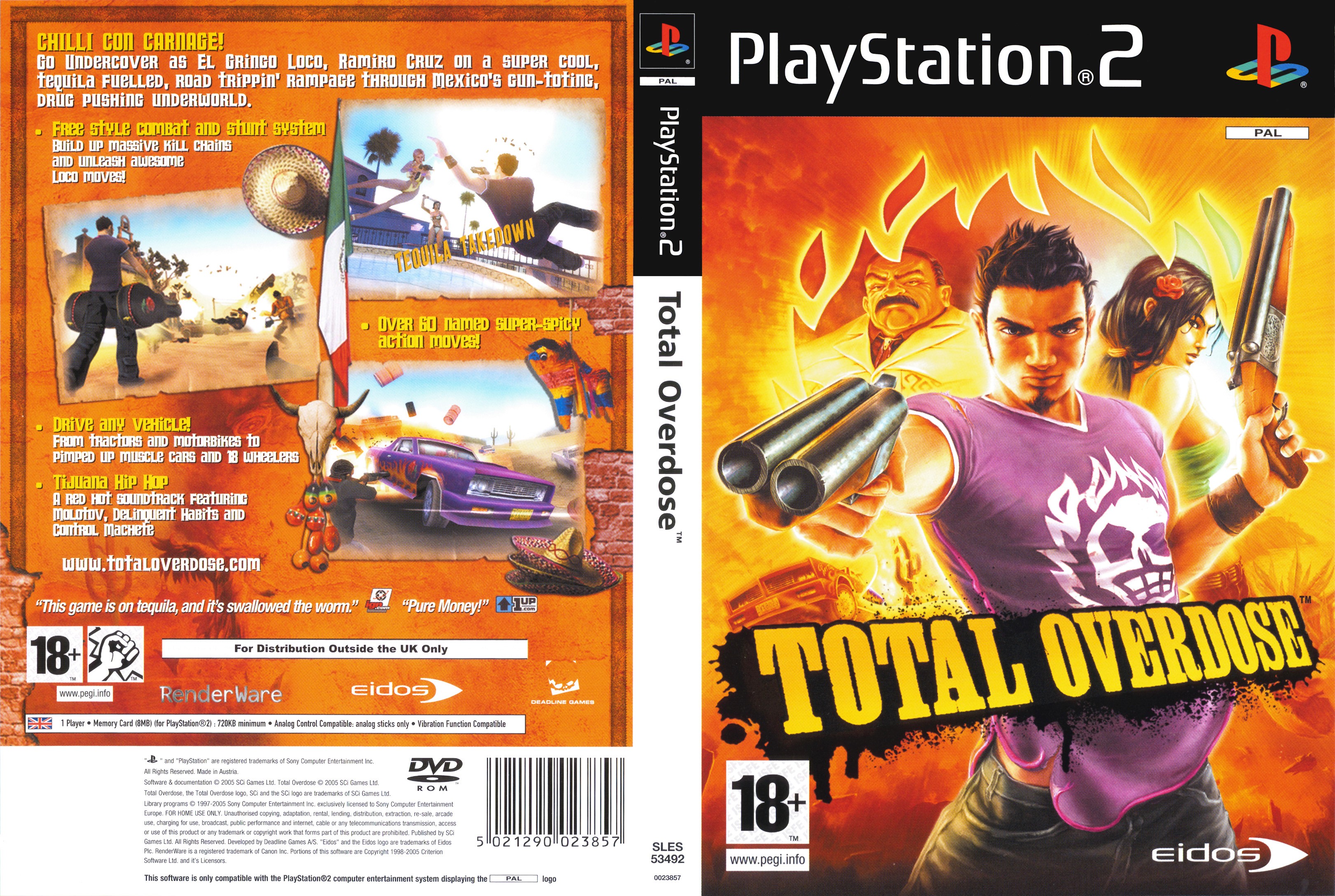 Total Overdose PSX cover