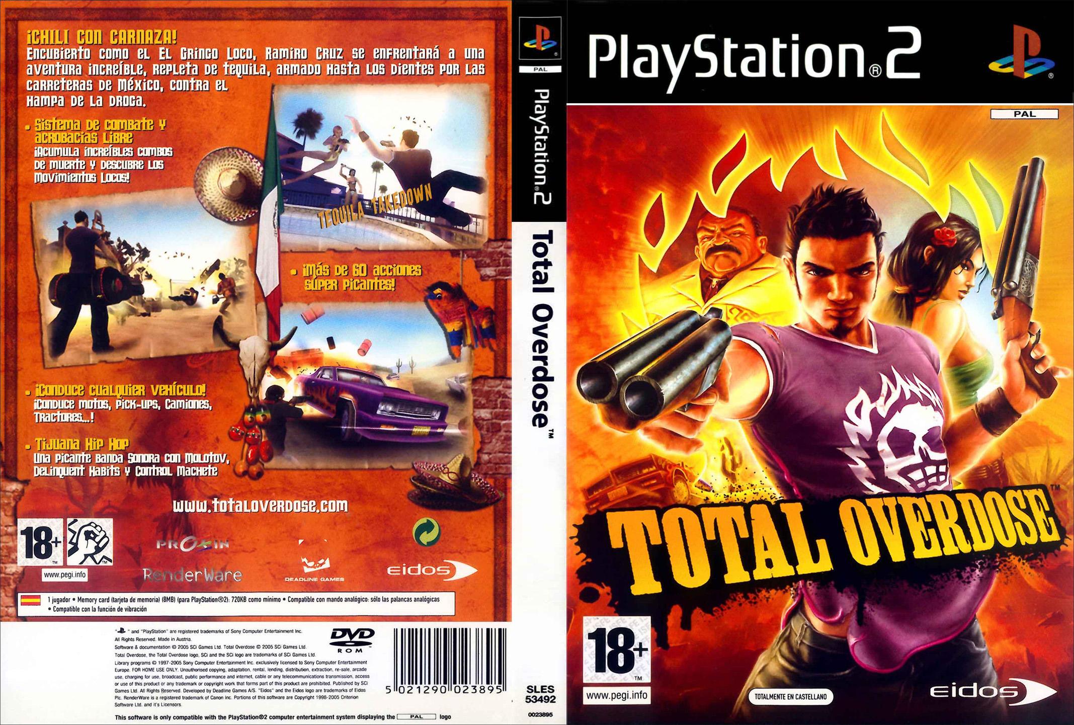 Total Overdose PSX cover