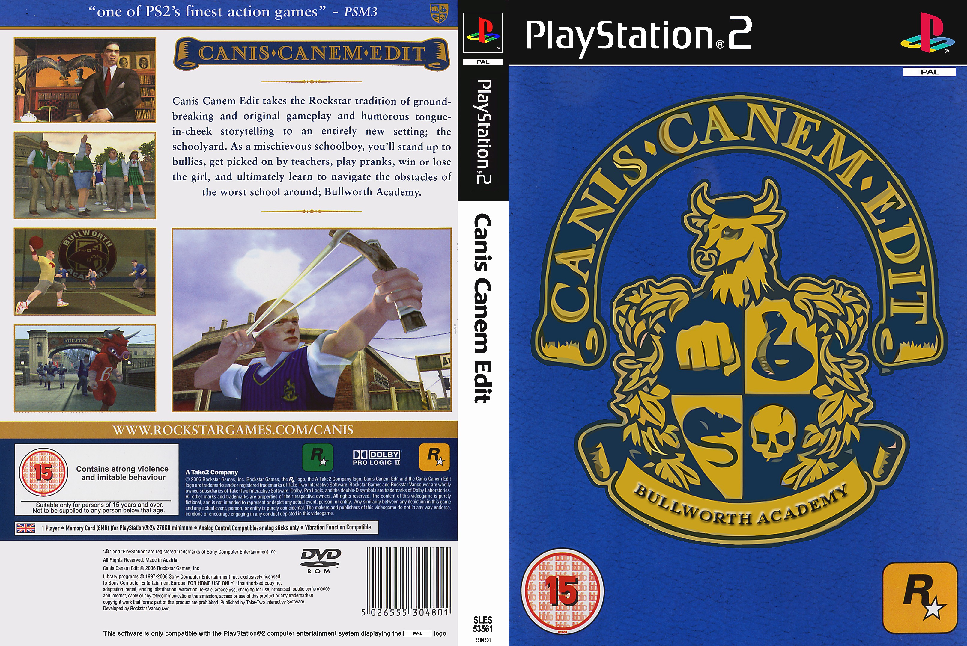 Canis Canem Edit PSX cover