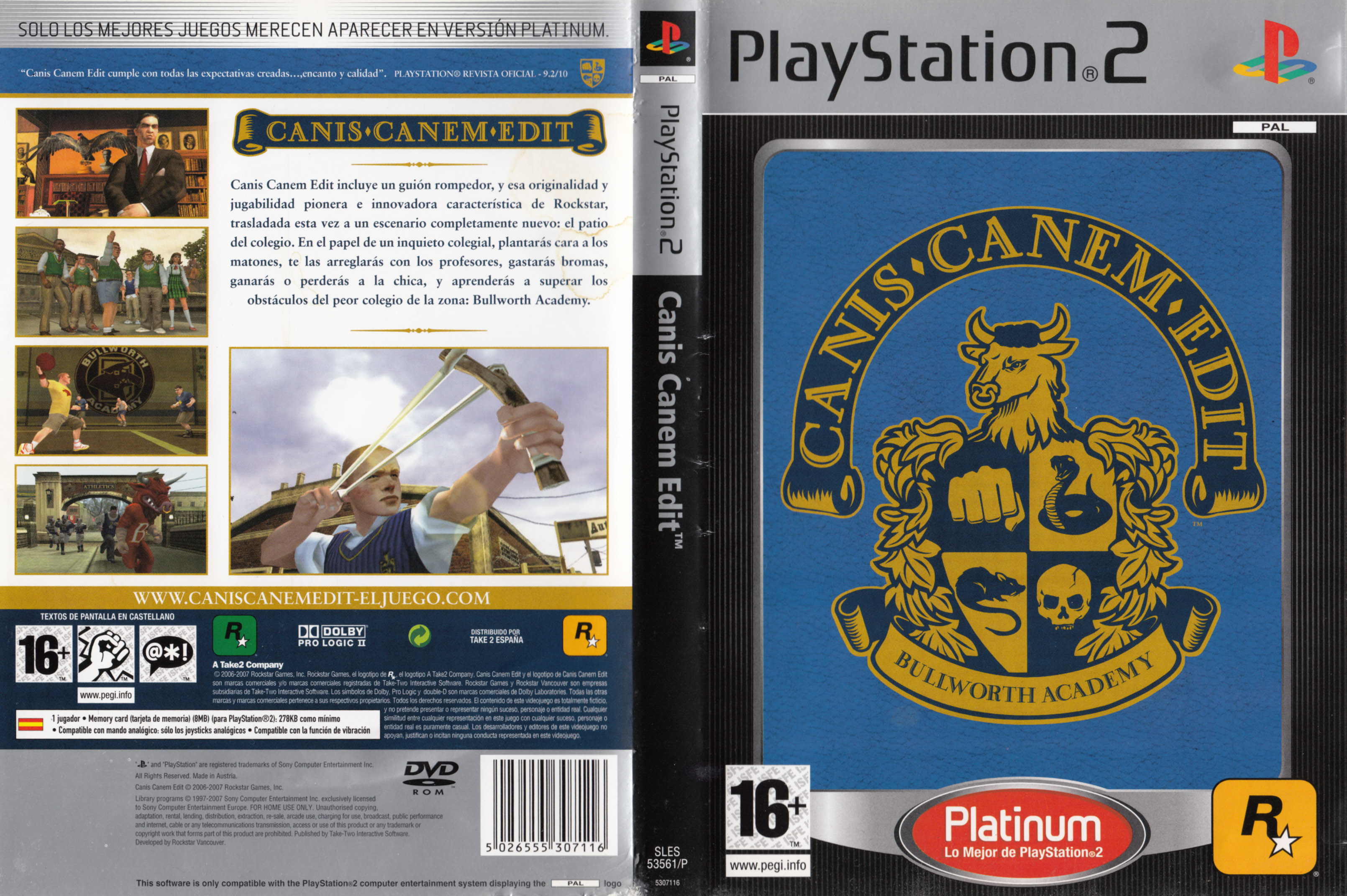 Canis Canem Edit PSX cover