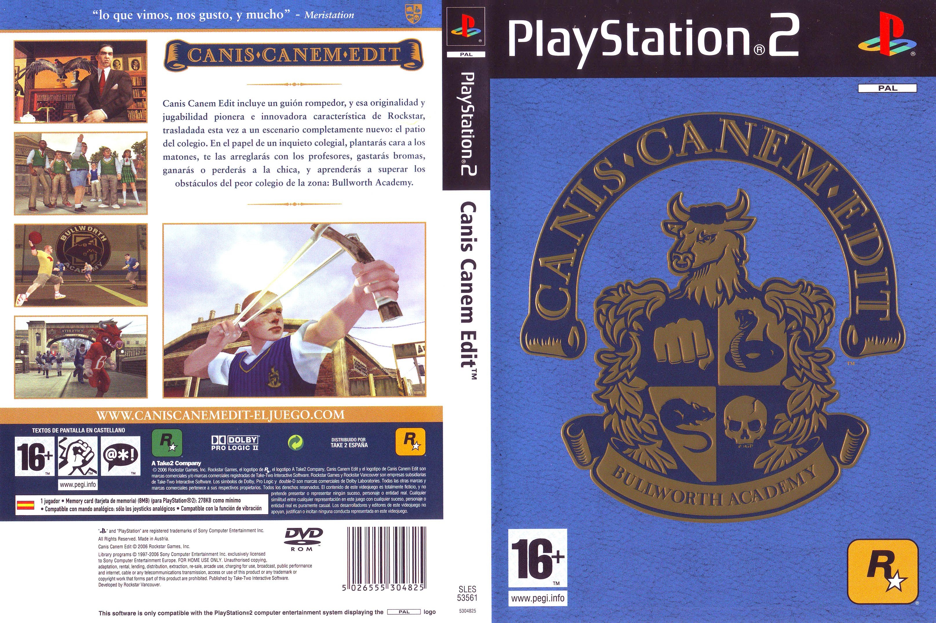 Canis Canem Edit PSX cover