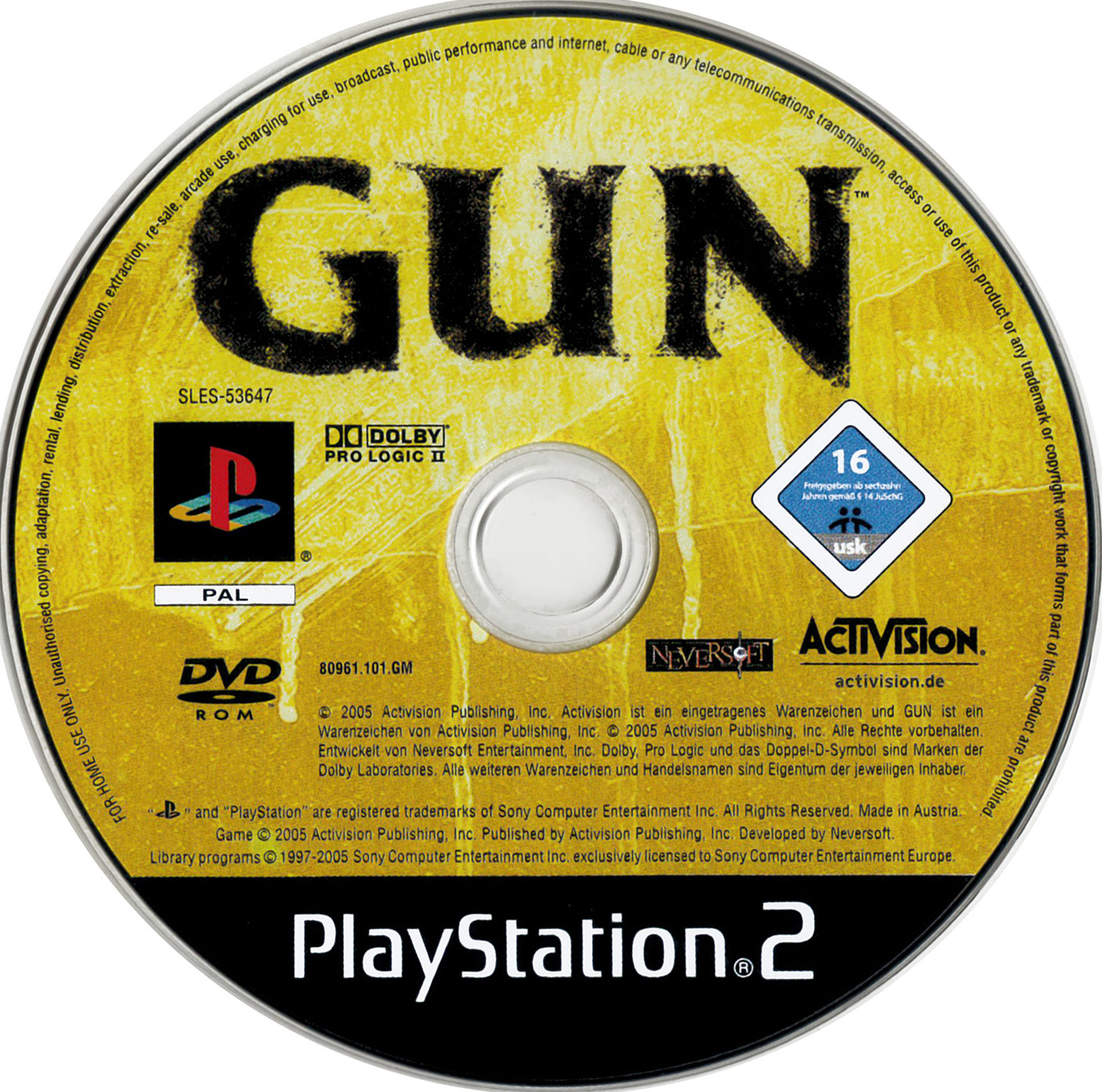 Gun PS2 cover