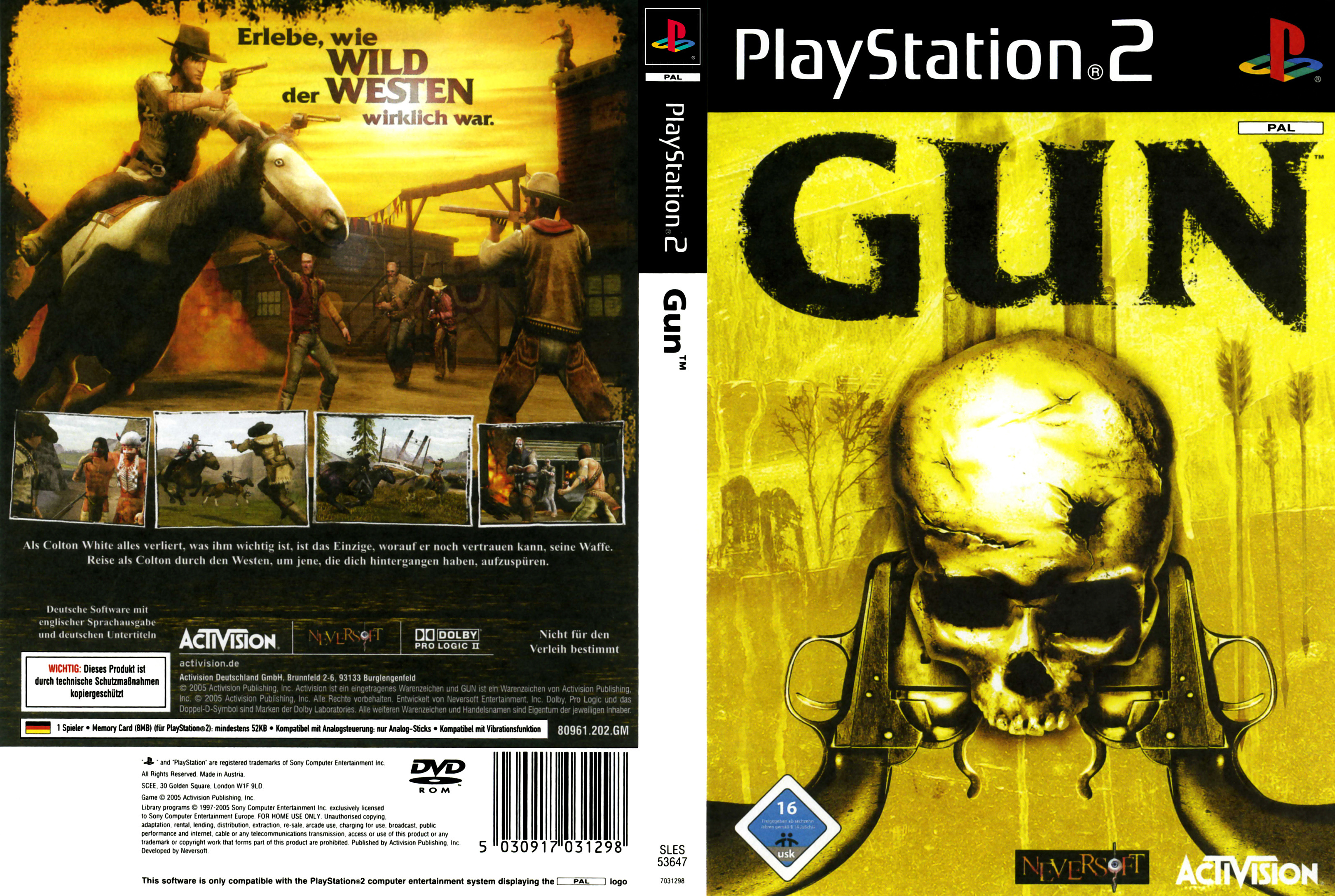 Gun PS2 cover