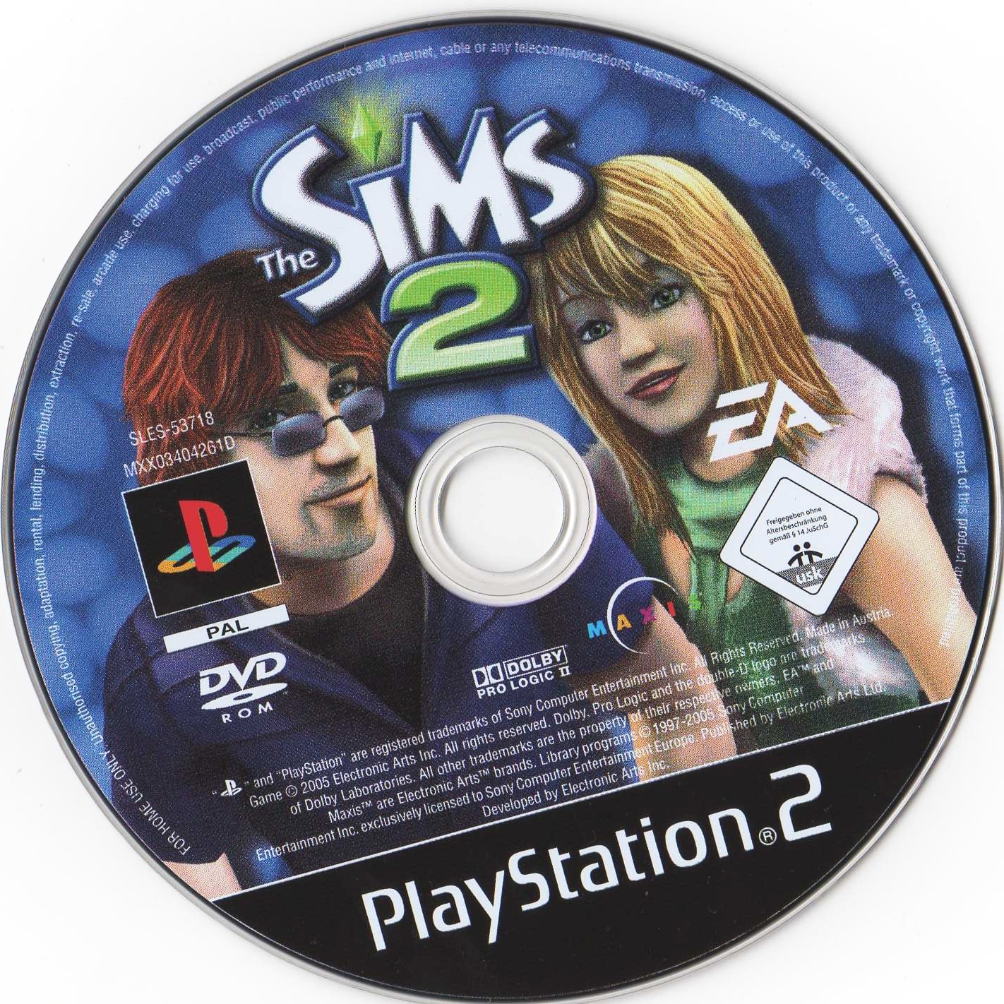 The Sims 2 PSX cover