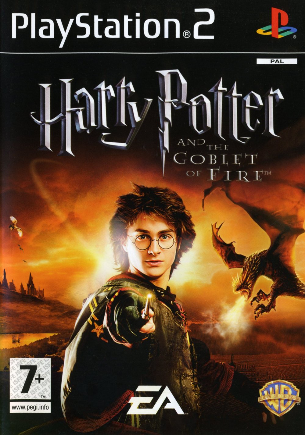 Harry Potter and the Goblet of Fire PS2 cover