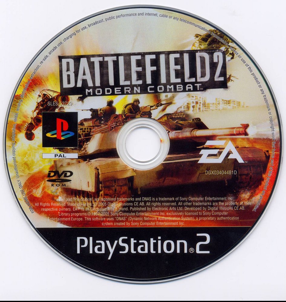 Battlefield 2 - Modern Combat PS2 cover