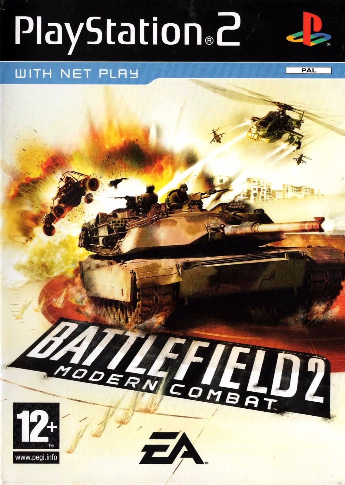 Battlefield 2 - Modern Combat PS2 cover
