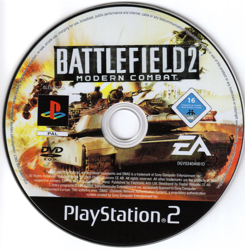 Battlefield 2 - Modern Combat PS2 cover
