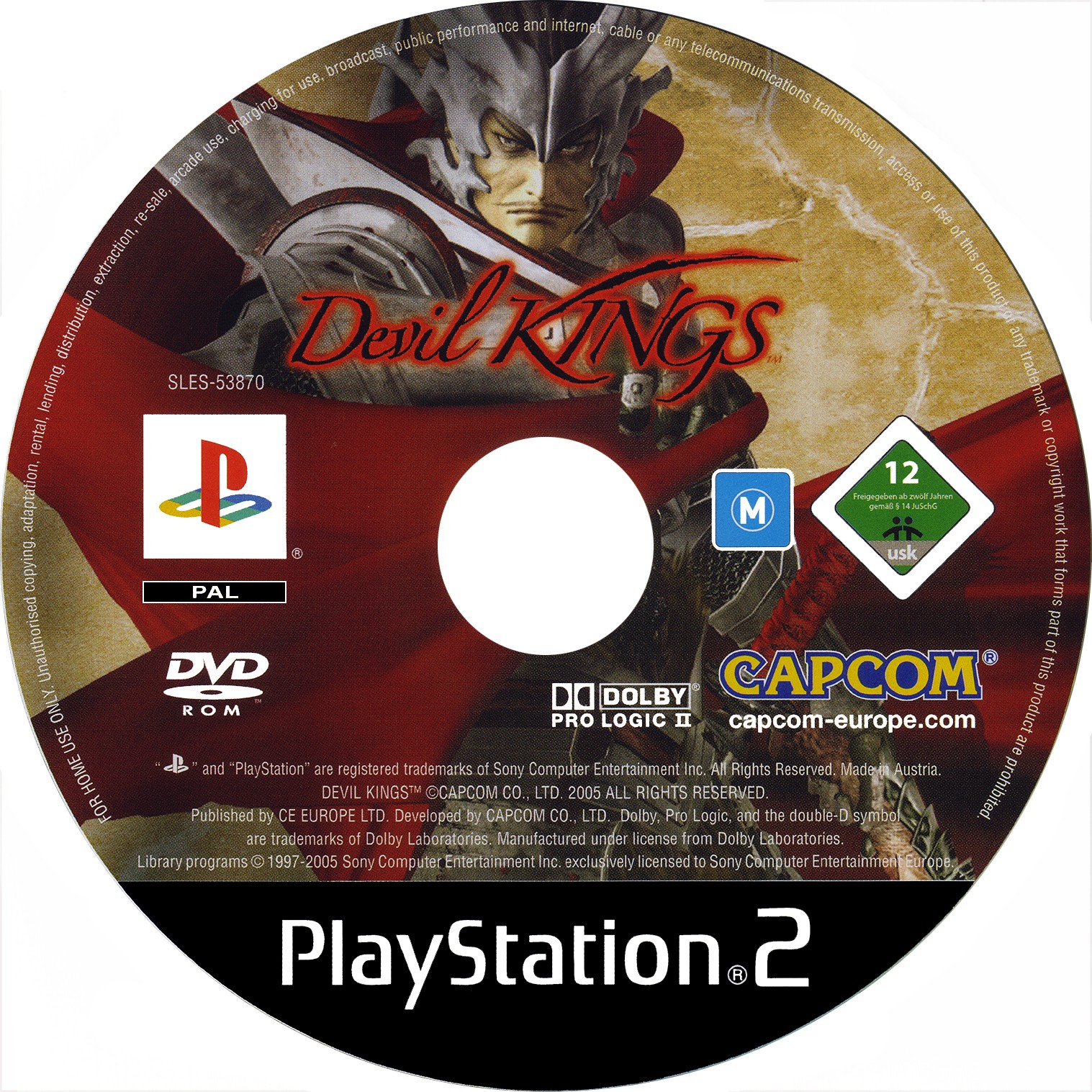 Devil Kings PS2 cover