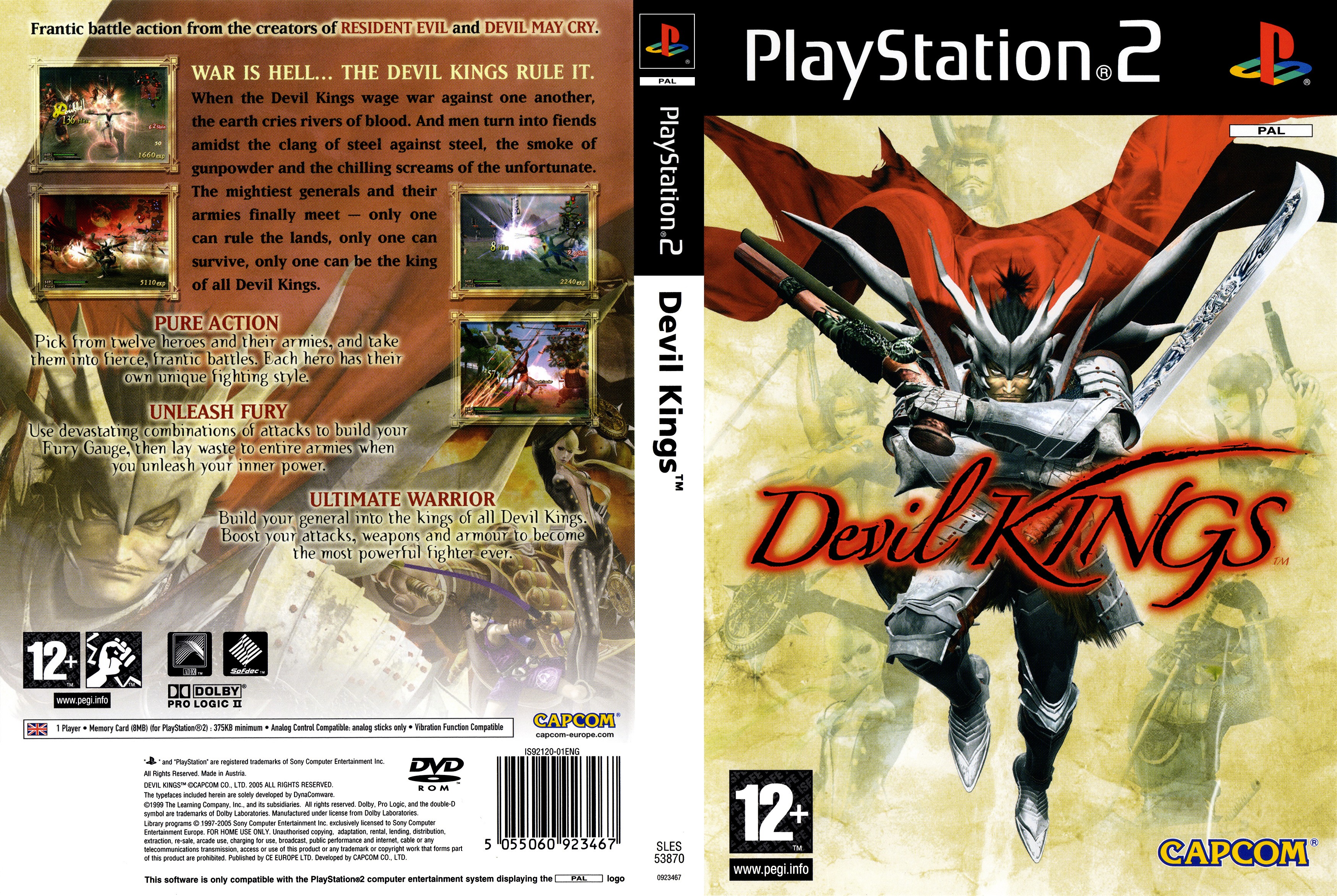 Devil Kings PS2 cover