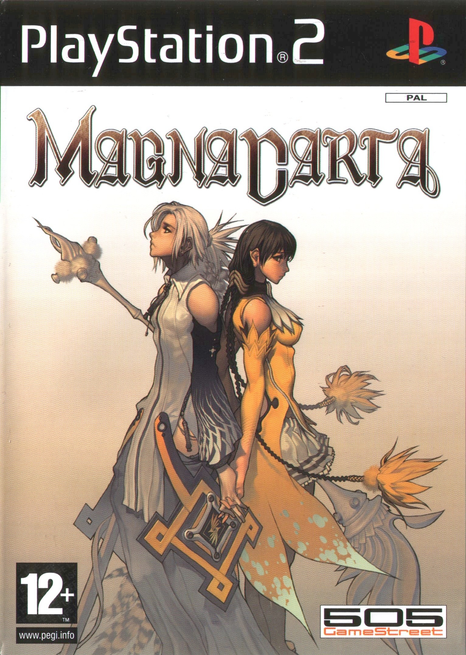 Magna Carta - Tears of Blood PS2 cover