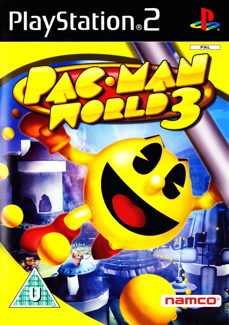 Pac-Man World 3 PS2 cover