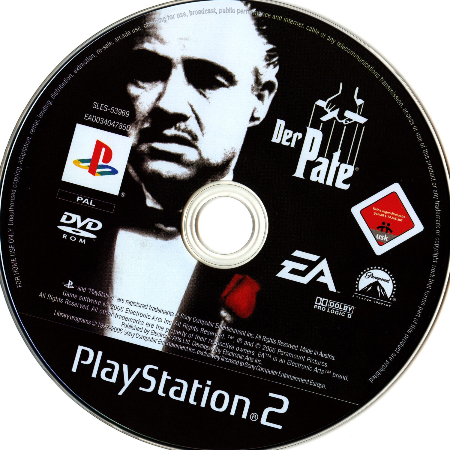 Der Pate PSX cover