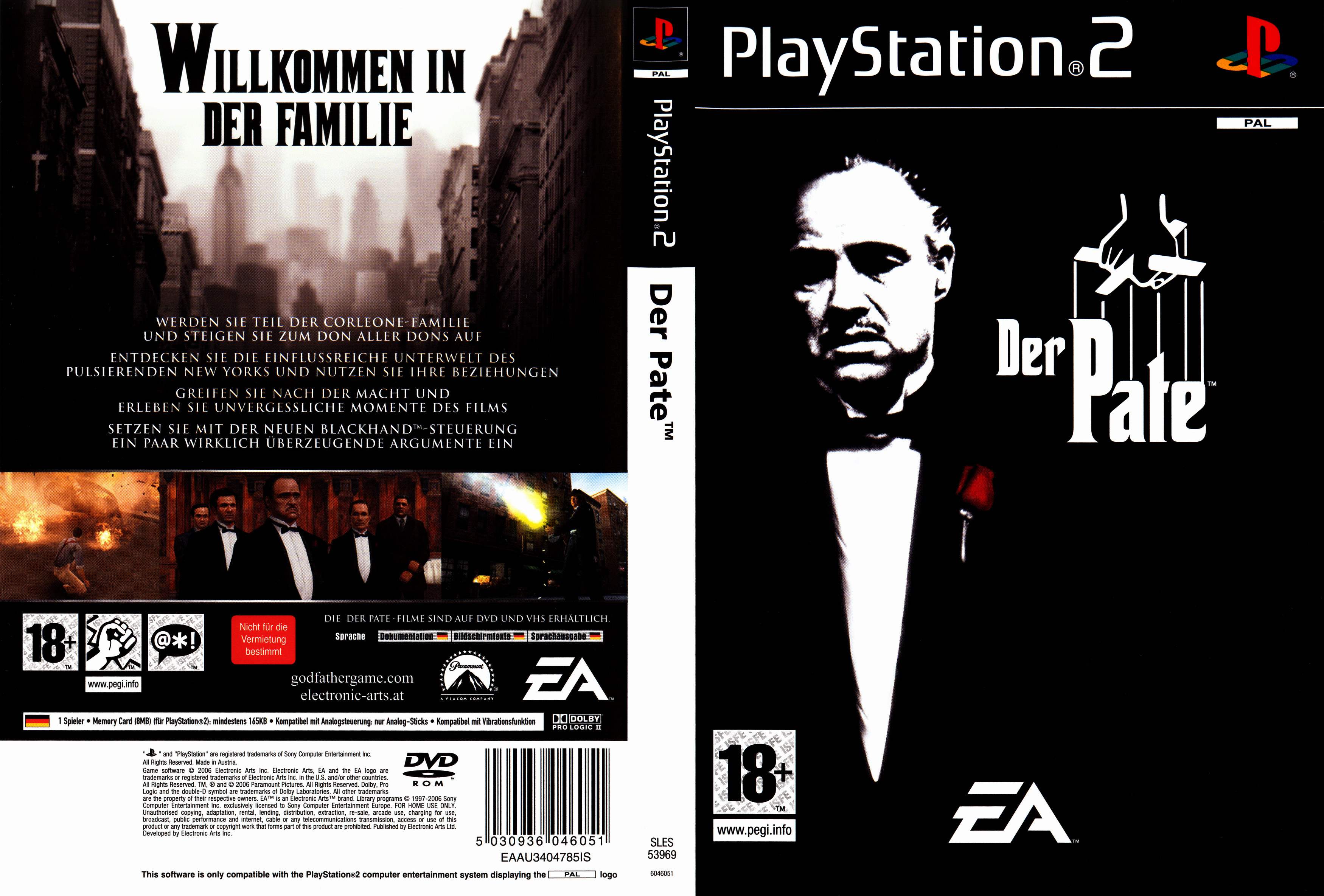 Der Pate PSX cover