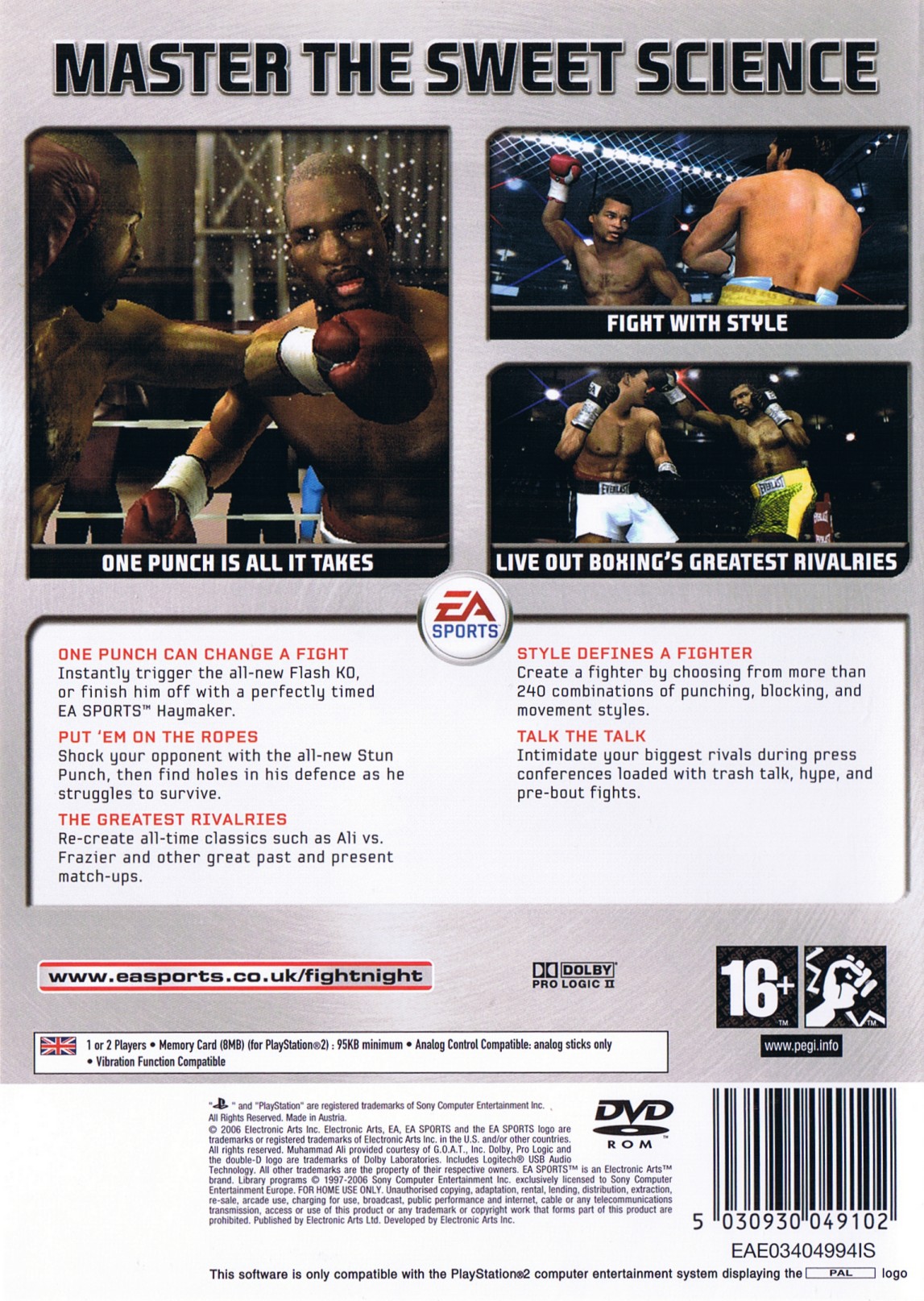 Fight Night Round 3 PSX cover