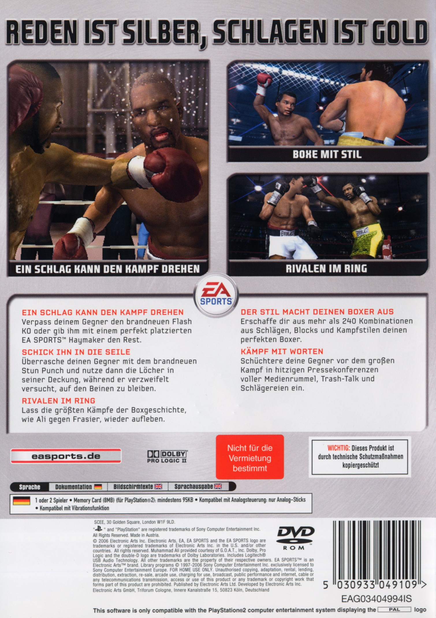 Fight Night Round 3 PSX cover