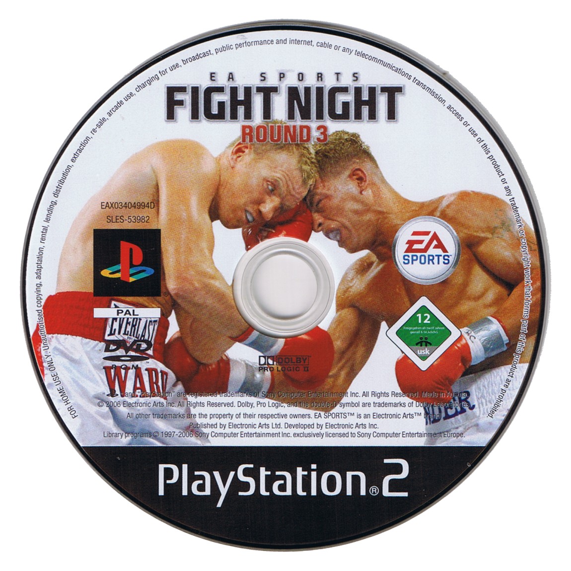 Fight Night Round 3 PSX cover