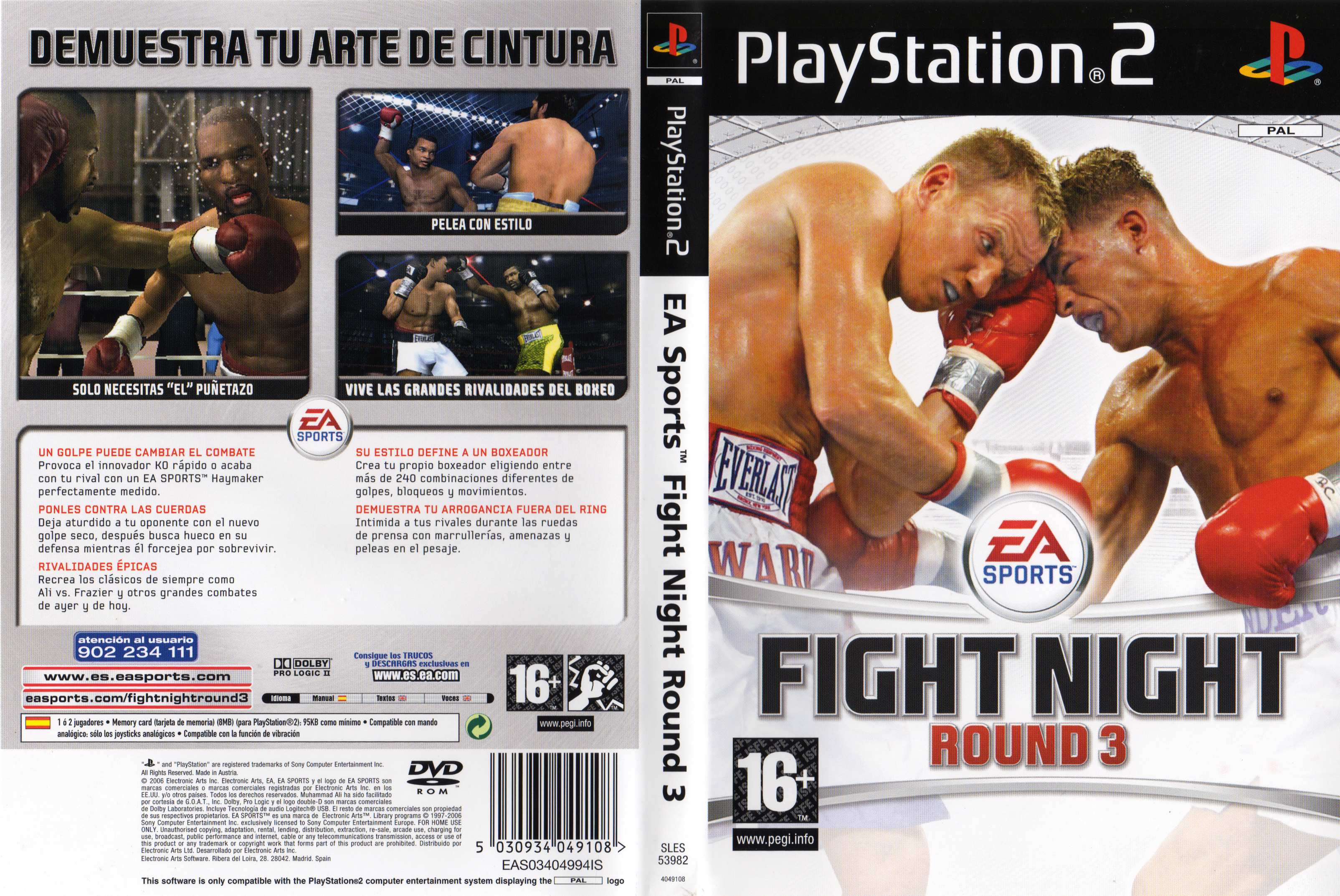 Fight Night Round 3 PSX cover