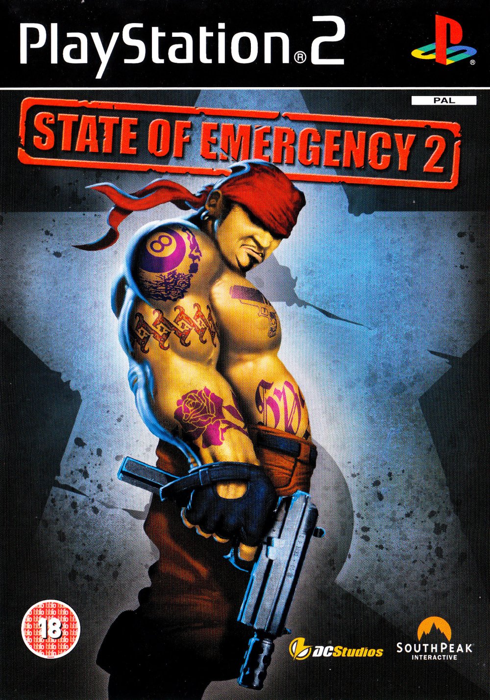 State of Emergency 2 PS2 cover