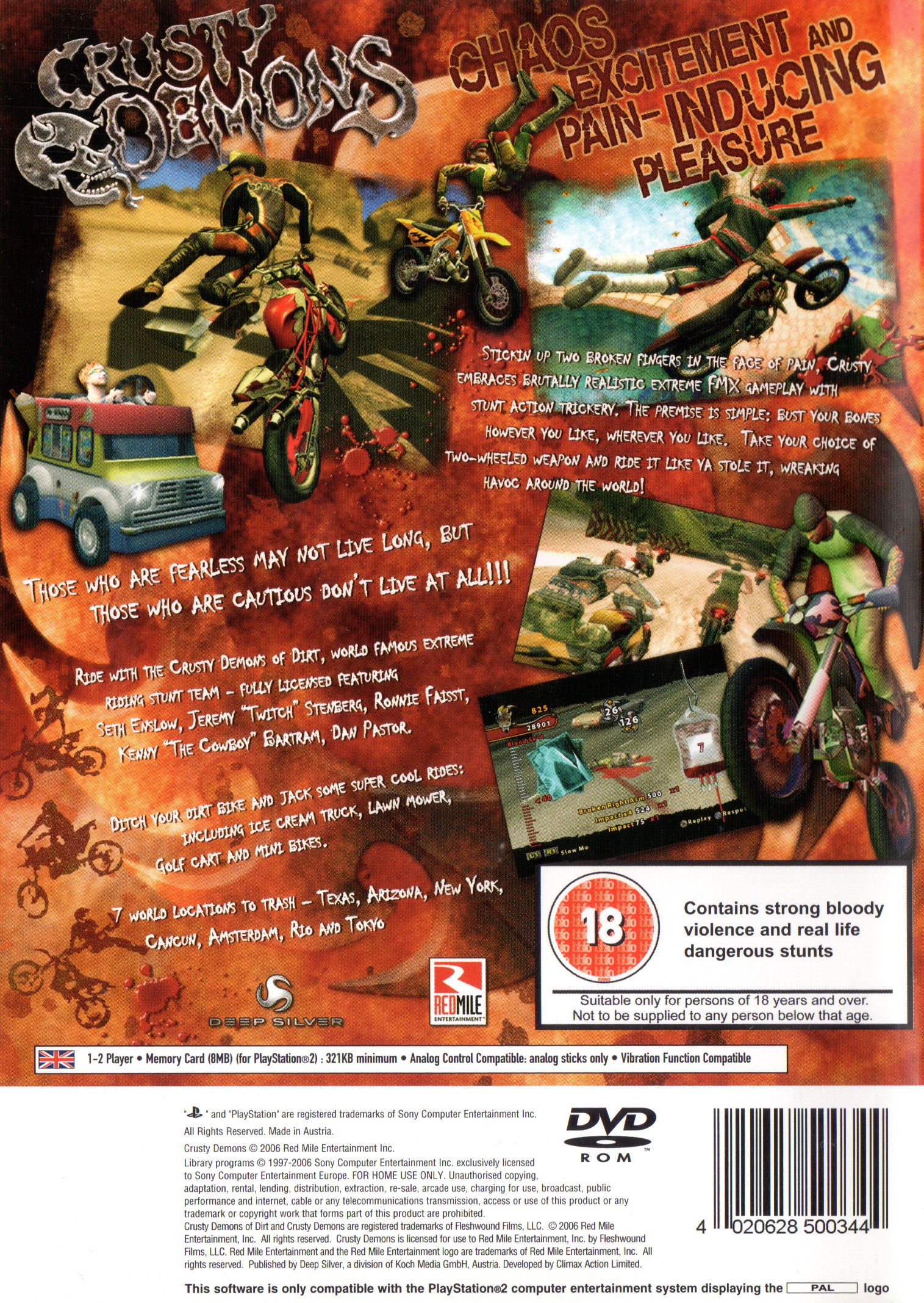 Crusty Demons PSX cover