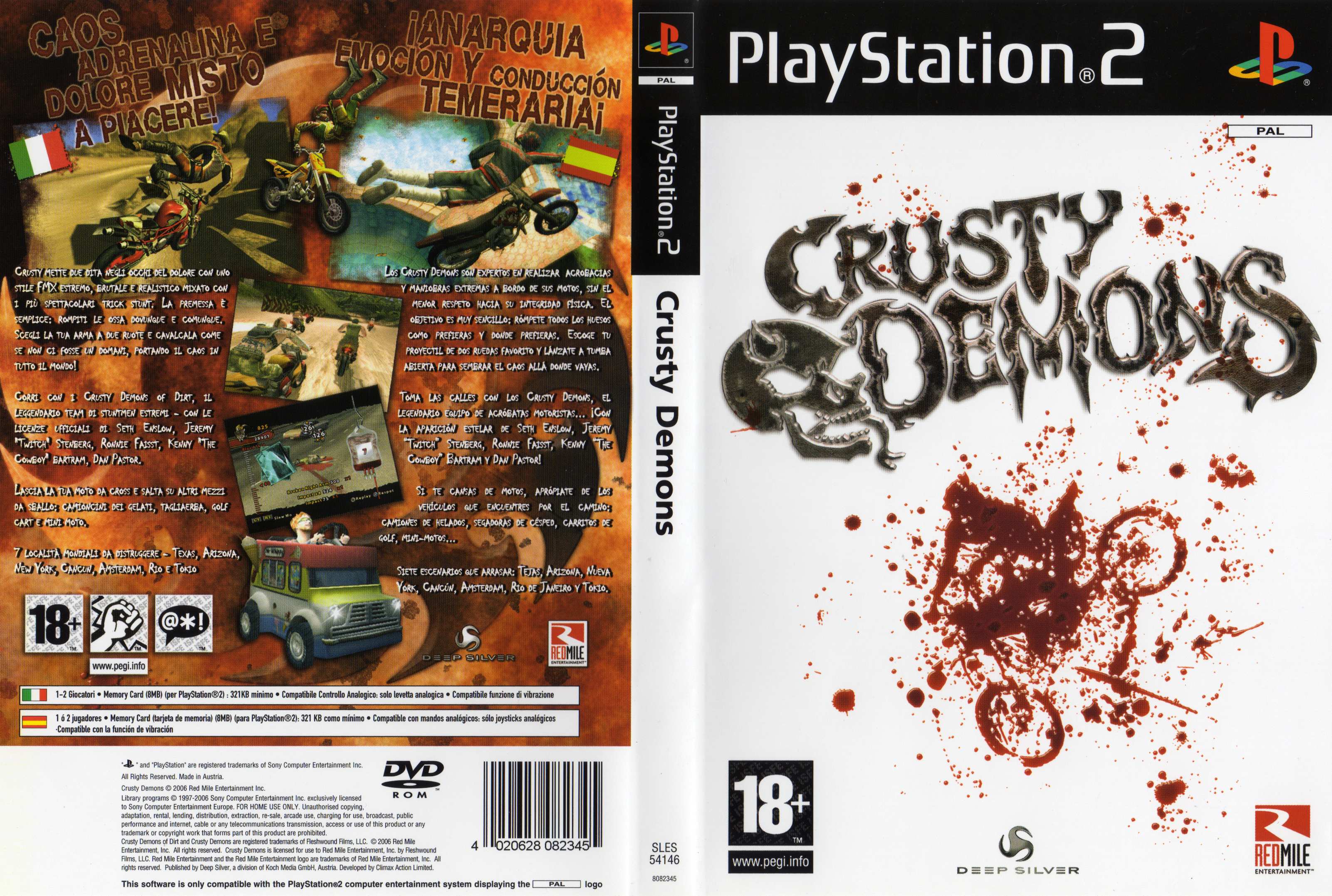 Crusty Demons PSX cover