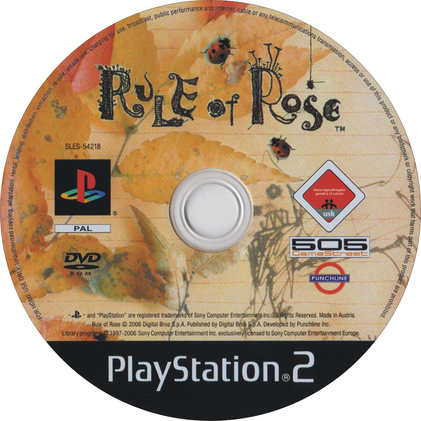 Rule of Rose PSX cover