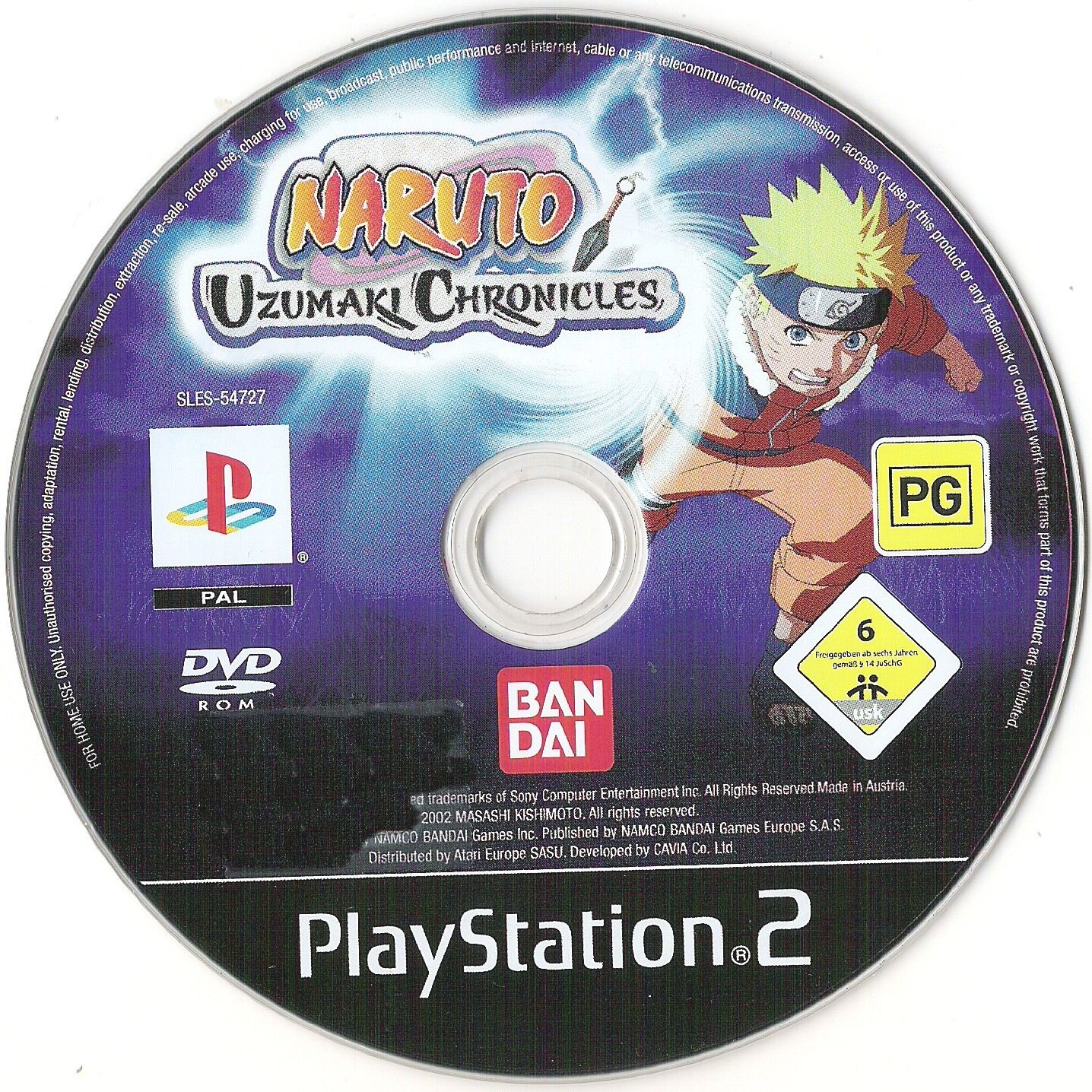 Naruto - Uzumaki Chronicles PSX cover