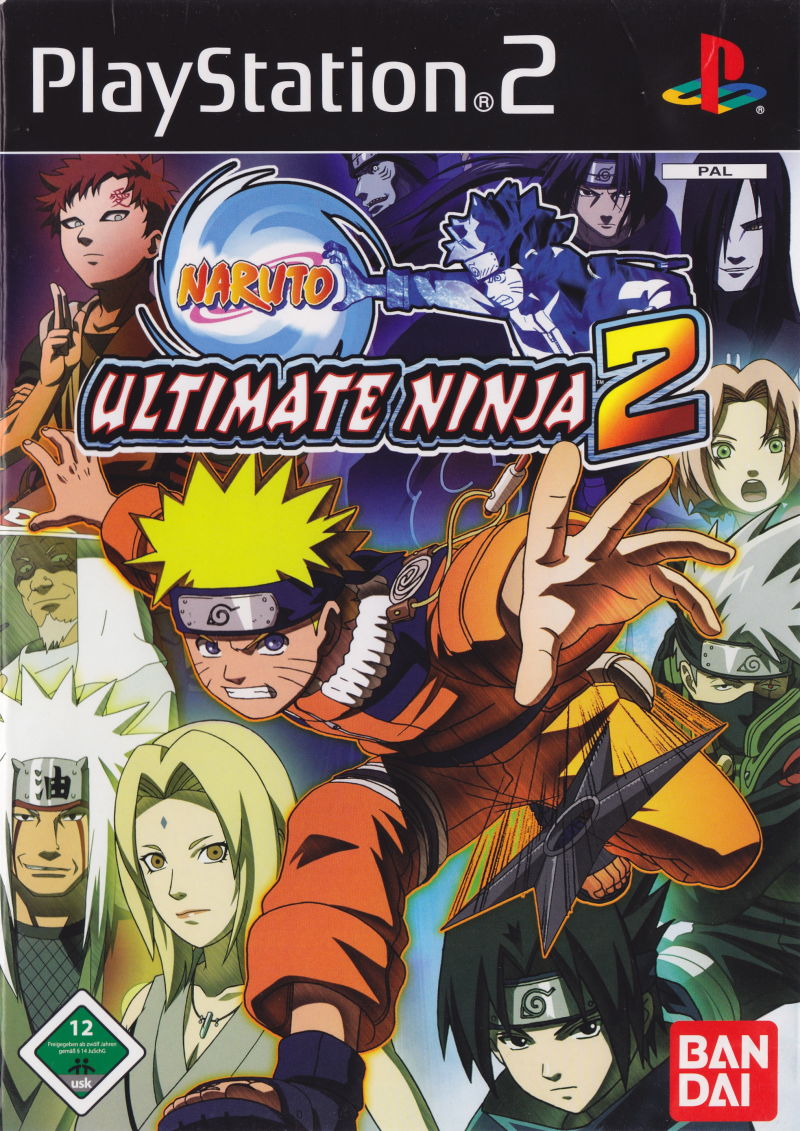 Naruto - Ultimate Ninja 2 PS2 cover